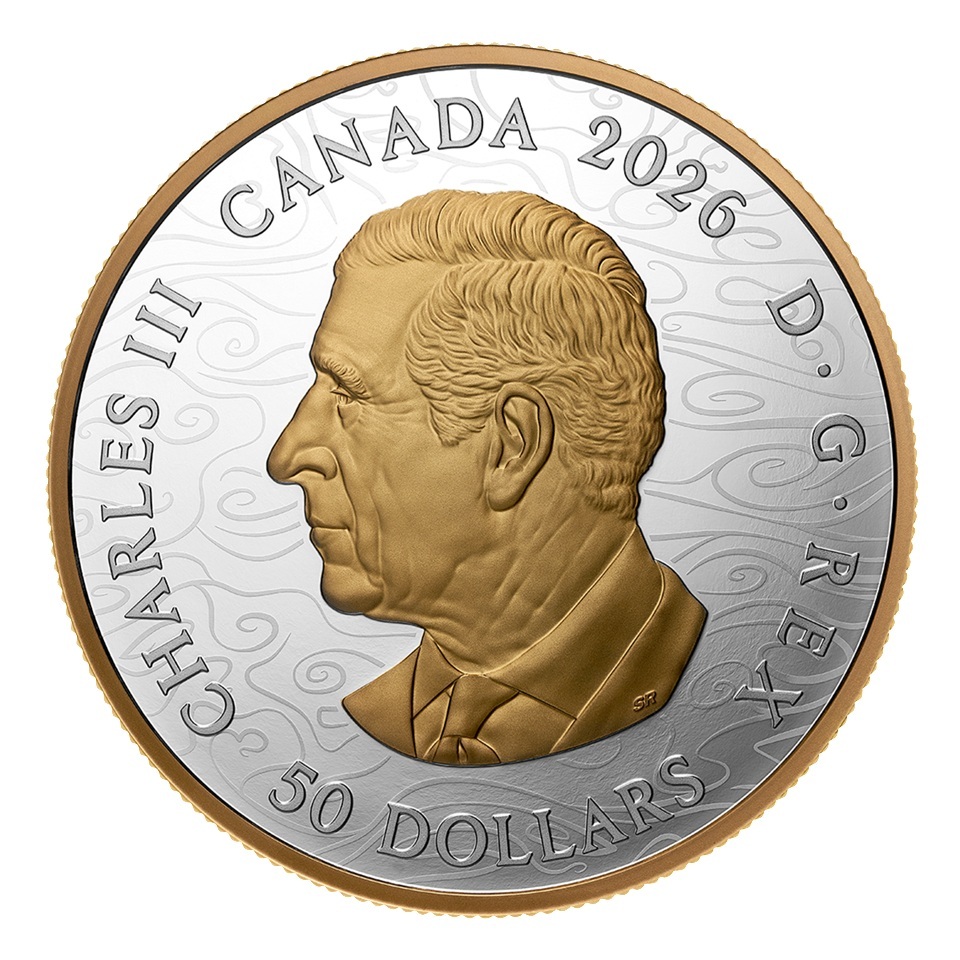 Canada - Pièce 50 Dollars 2026 argent BE - Dragon triomphant – Image 2
