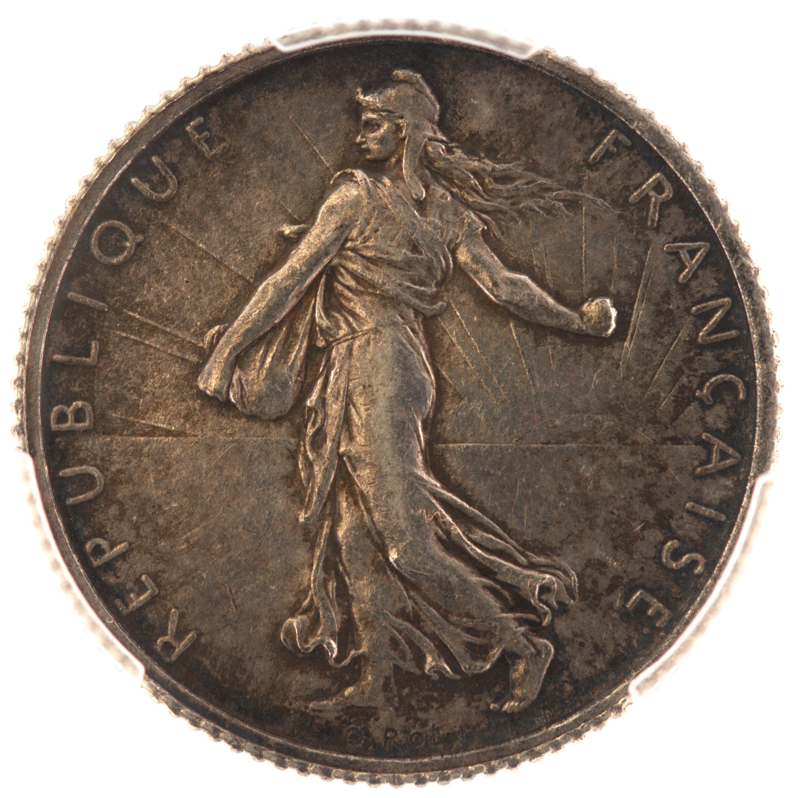 France - Pièce 1 Franc 1904 argent - Semeuse – Image 3