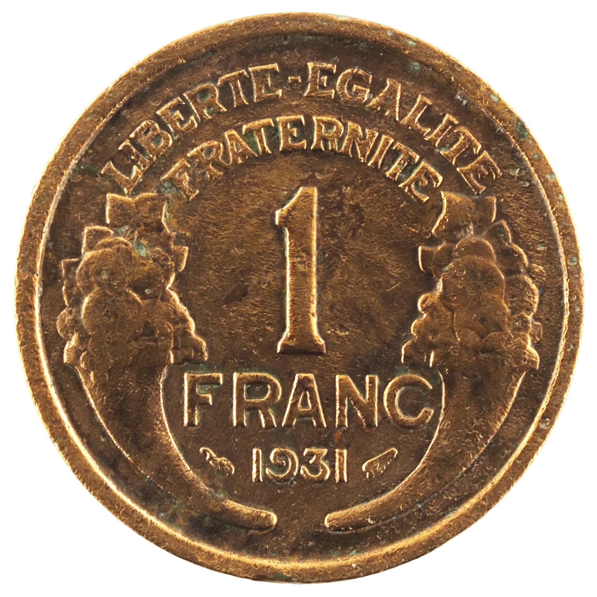 France - Pièce 1 Franc 1931 bronze-aluminium - Morlon