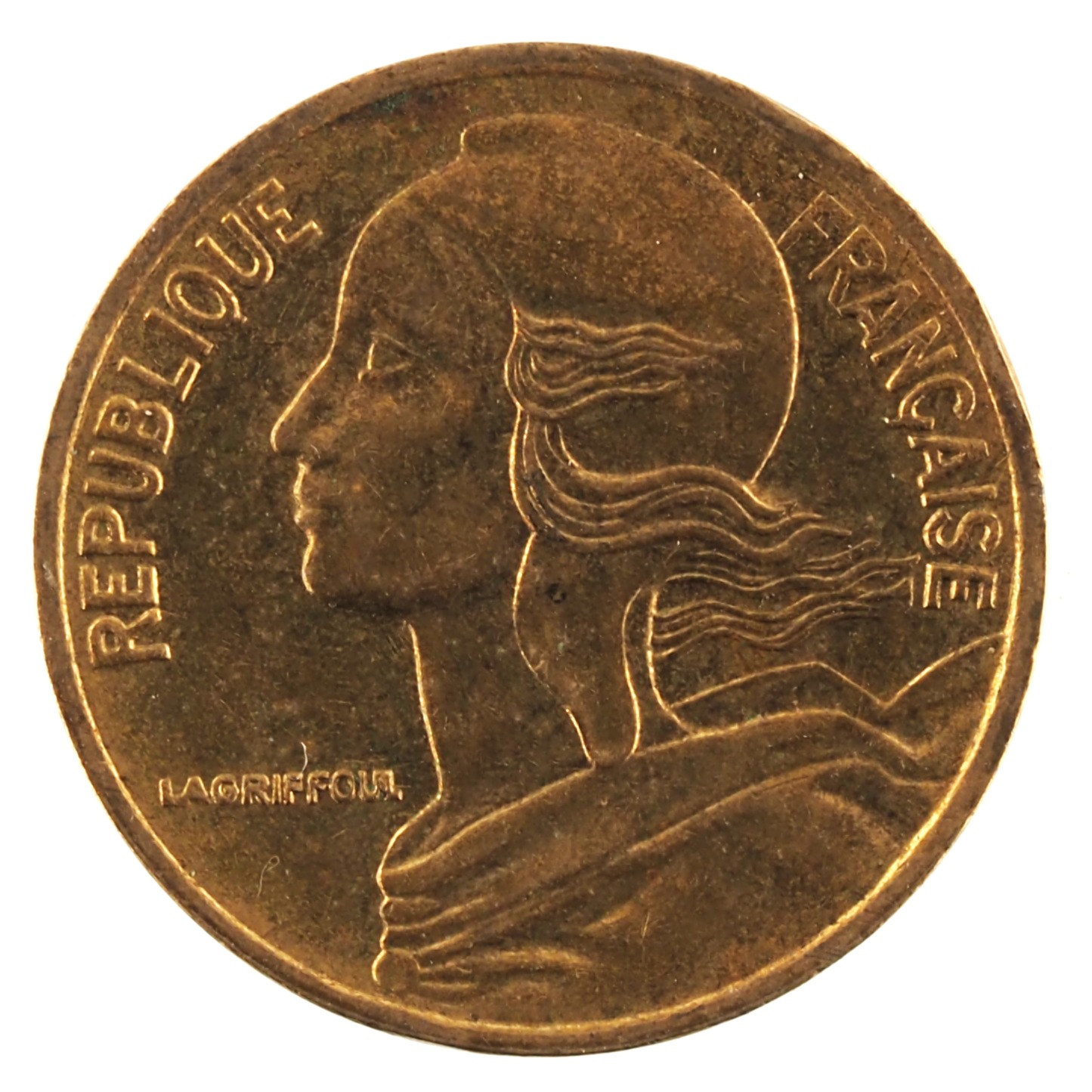 France - Pièce 5 Centimes 1998 bronze-aluminium - Marianne – Image 2