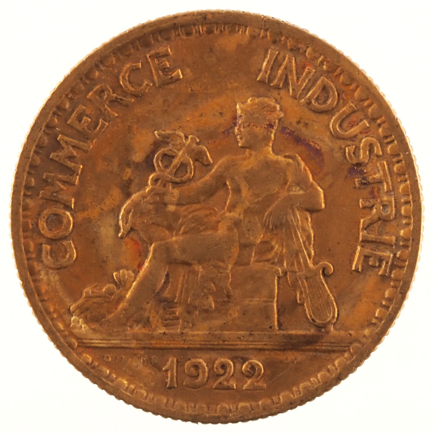 France - Pièce Bon pour 50 Centimes 1922 bronze-aluminium - Chambres de Commerce
