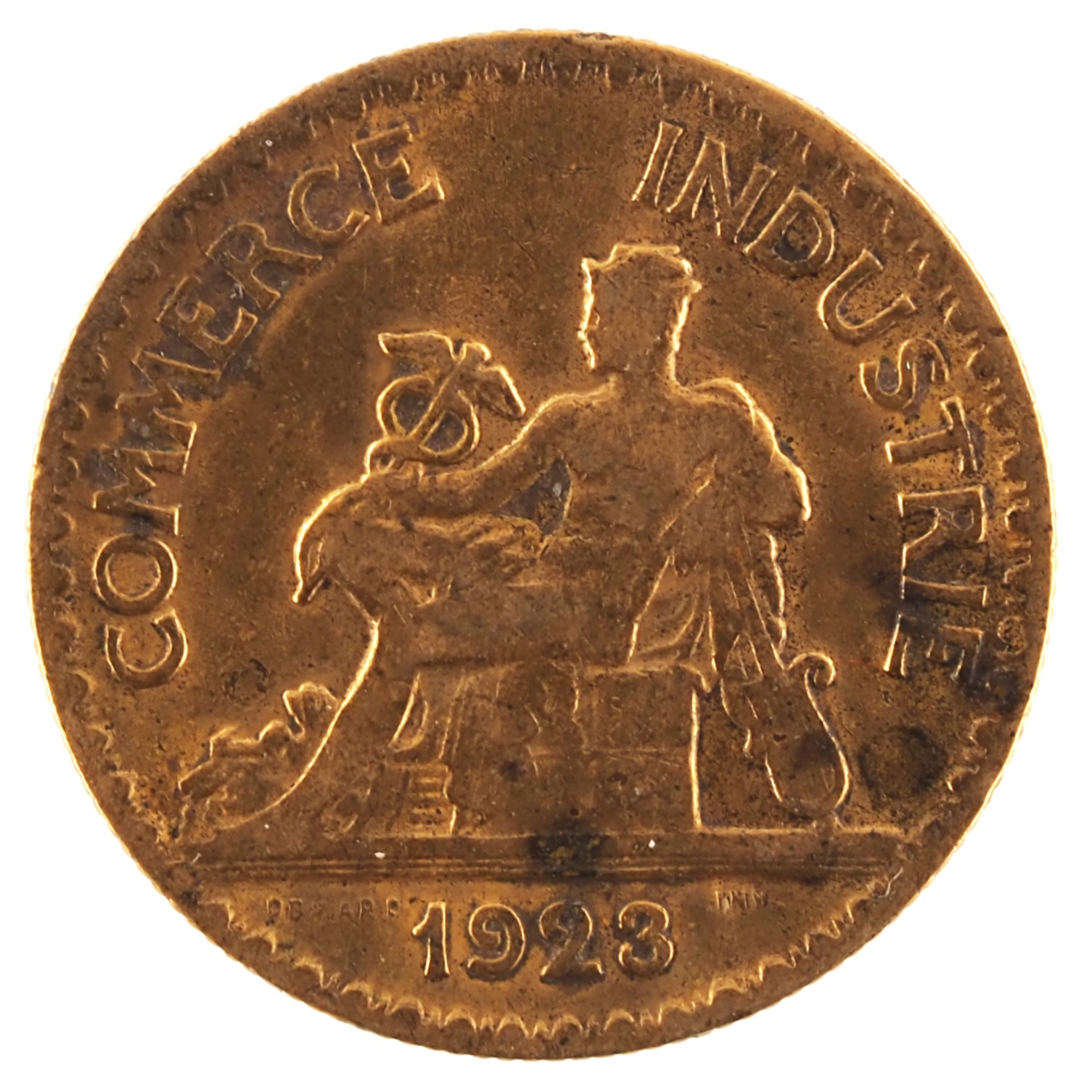 France - Pièce Bon pour 50 Centimes 1923 bronze-aluminium - Chambres de Commerce