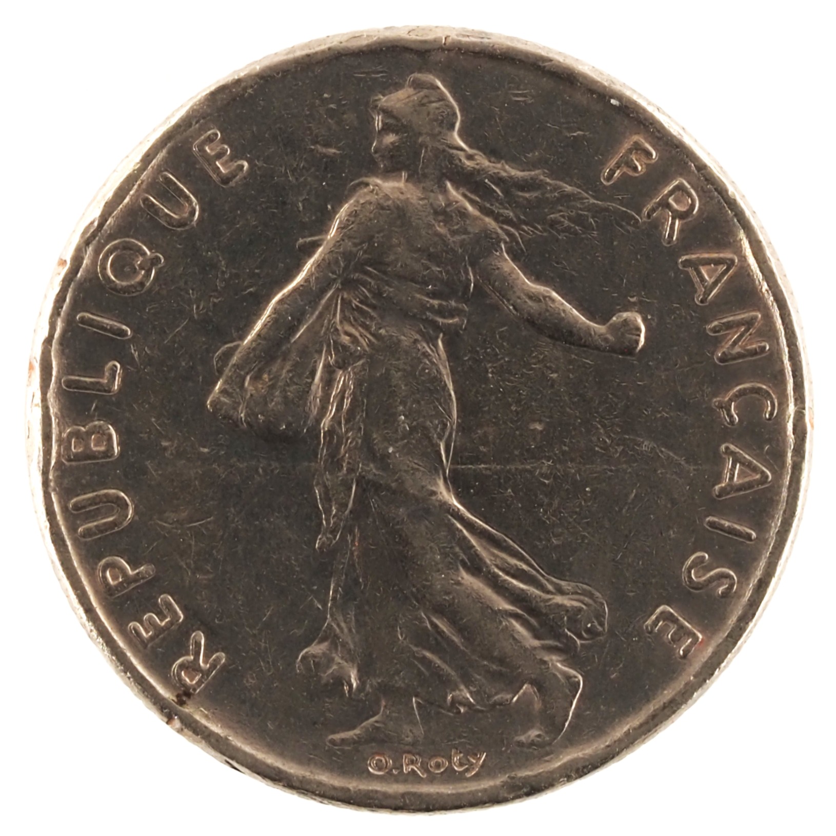France - Pièce 1/2 Franc 1978 nickel - Semeuse – Image 2