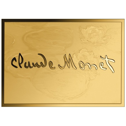 Gabon - Pièce 1000 Francs CFA or - Claude Monet – Image 3