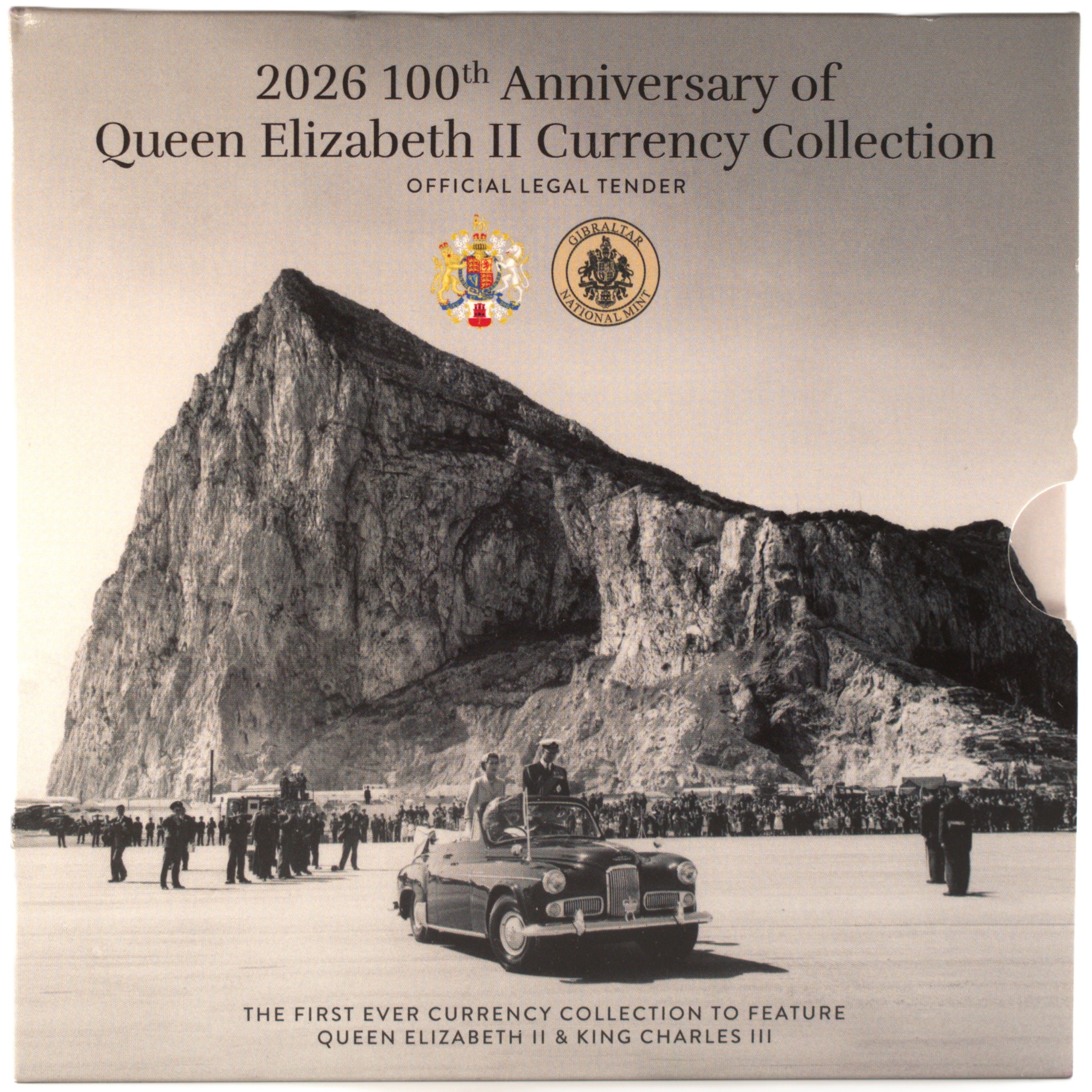 Gibraltar - Coffret Pounds 2026 BU - Elisabeth II