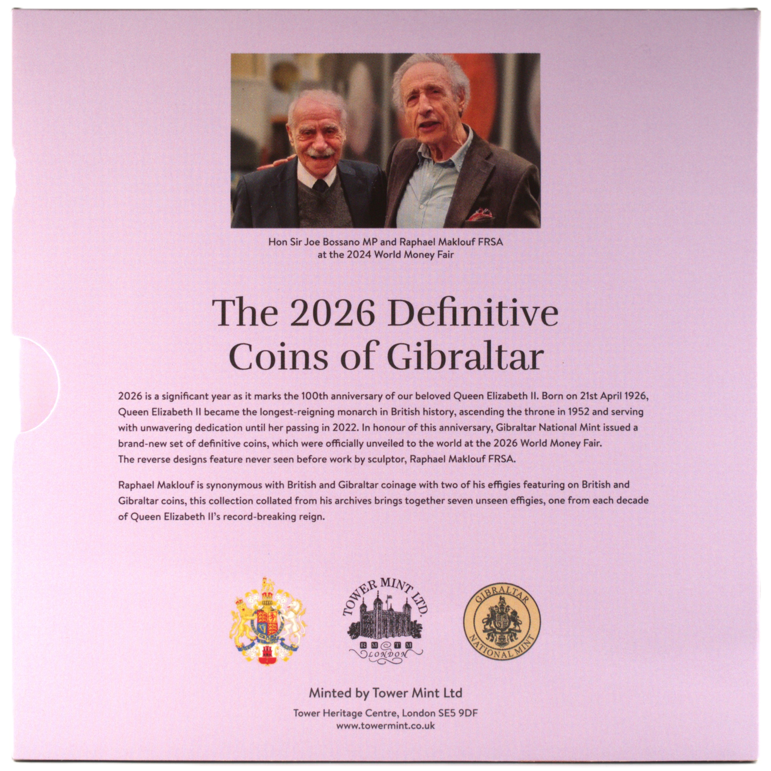 Gibraltar - Coffret Pounds 2026 BU - Elisabeth II – Image 2