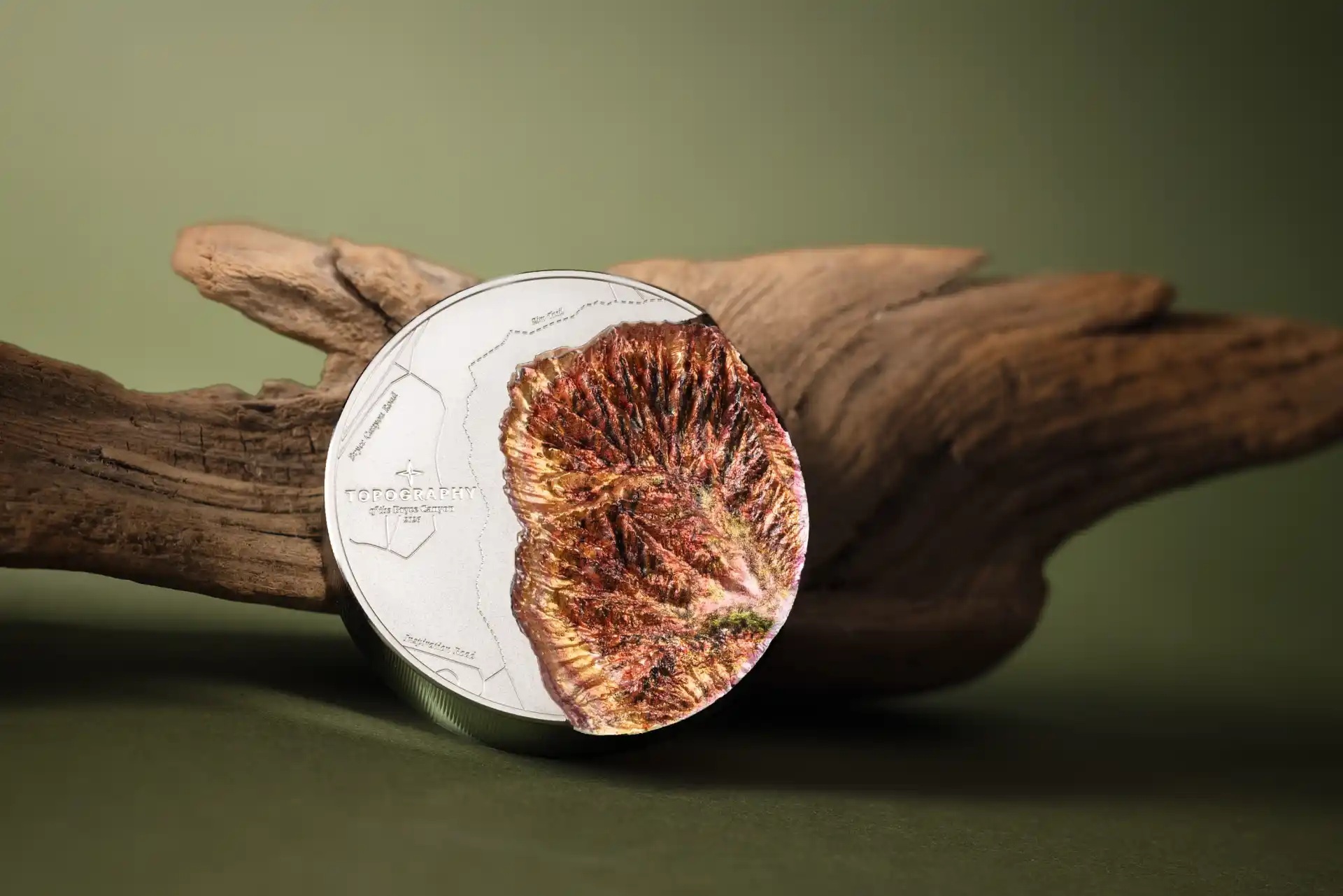 Iles Cook - Pièce 25 Dollars 2026 argent BE - Bryce Canyon – Image 5