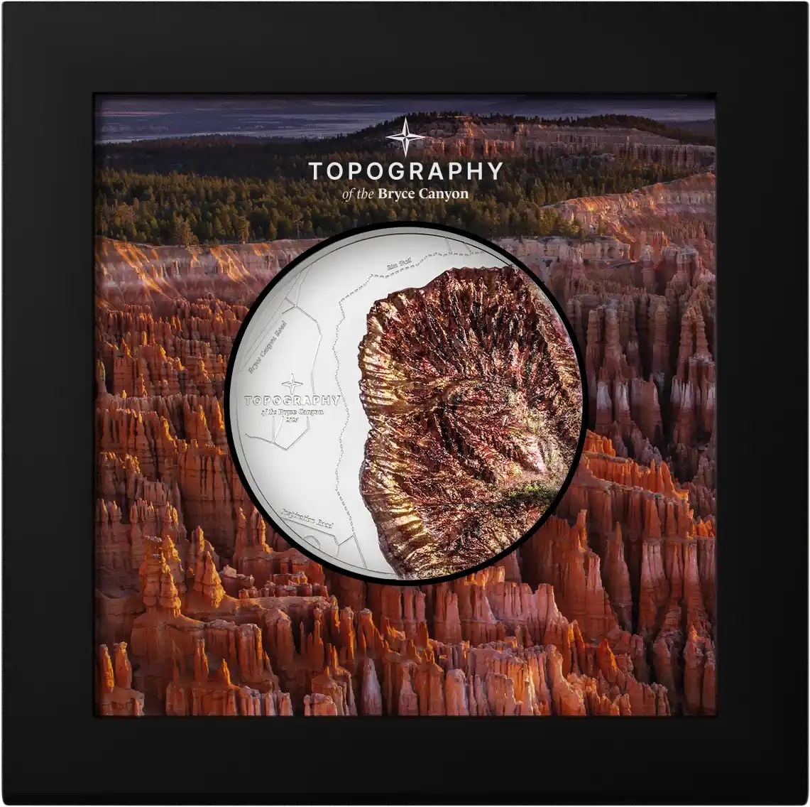 Iles Cook - Pièce 25 Dollars 2026 argent BE - Bryce Canyon – Image 3