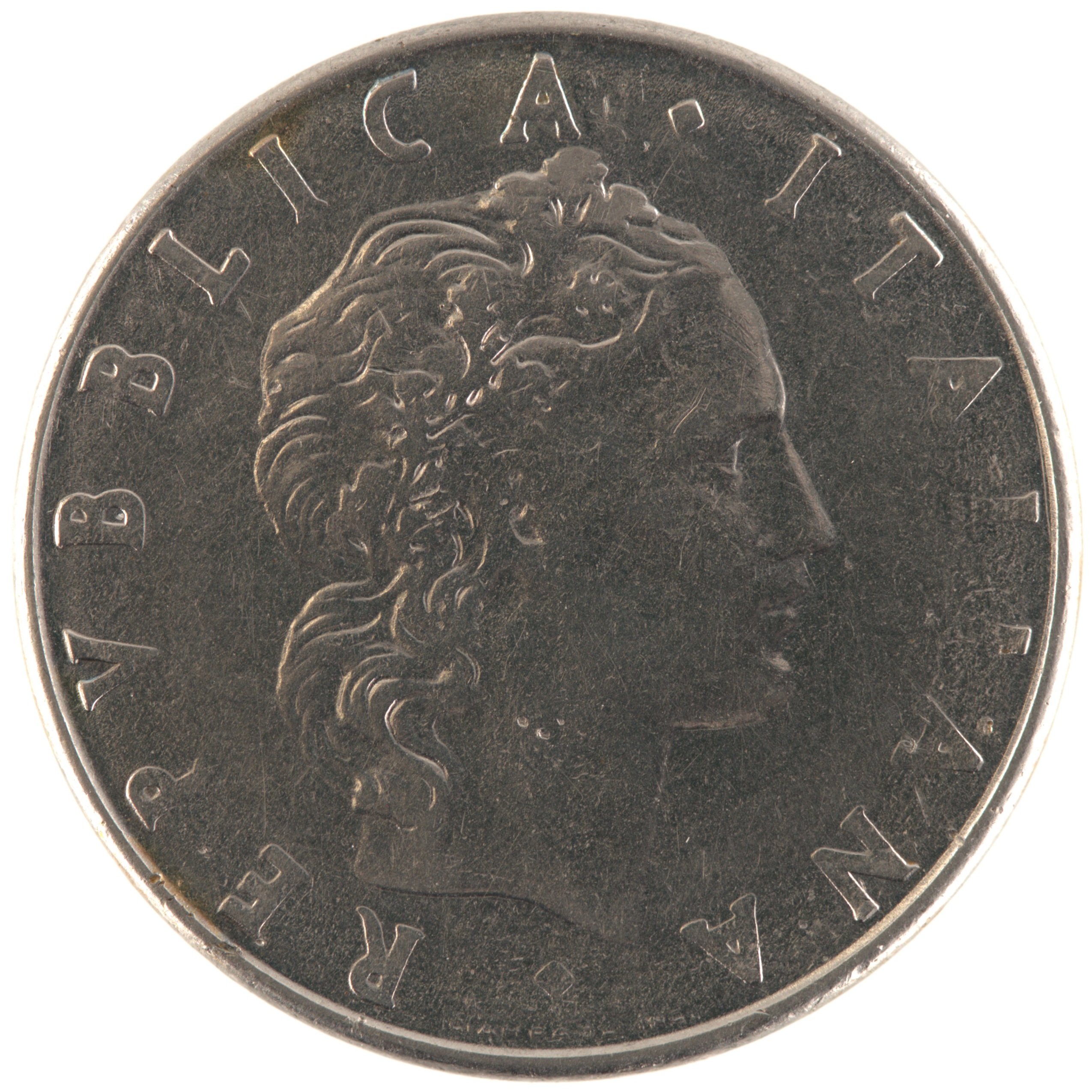 Italie - Pièce 50 Lire 1978 R acmonital - République Italienne / Vulcain, grand module – Image 2