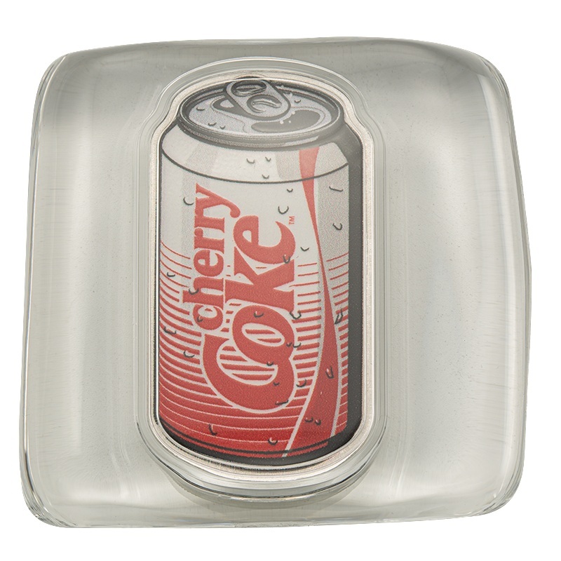 Niue - Pièce 2 Dollars 2025 1 once argent - Canette de Cherry Coke – Image 6