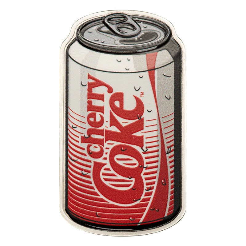 Niue - Pièce 2 Dollars 2025 1 once argent - Canette de Cherry Coke