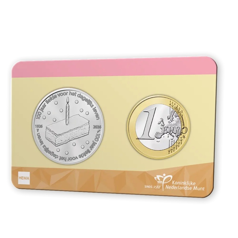 Pays-Bas - Carte Euro 2026 BU - HEMA