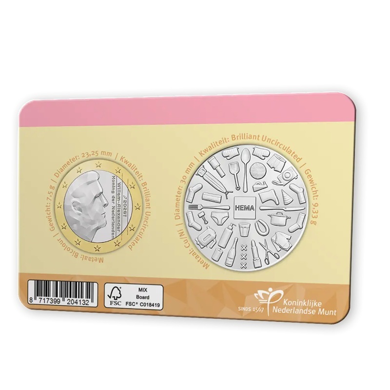 Pays-Bas - Carte Euro 2026 BU - HEMA – Image 2