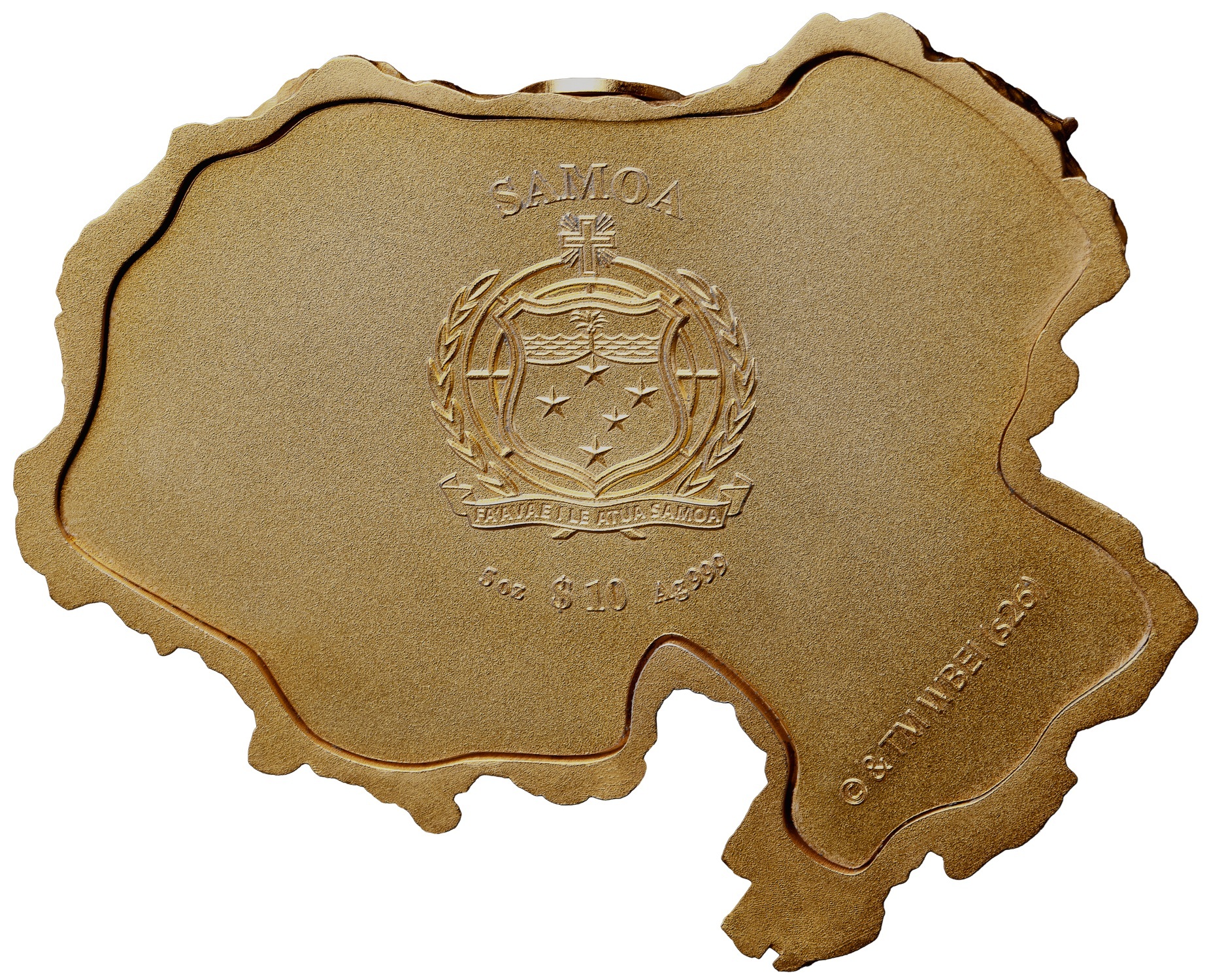Samoa - Pièce 10 Dollars 2026 5 onces argent BE - Château de Poudlard – Image 9