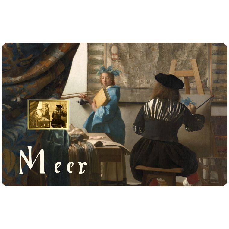Tchad - Pièce 3000 Francs CFA or - L'Art de la peinture, de Johannes Vermeer