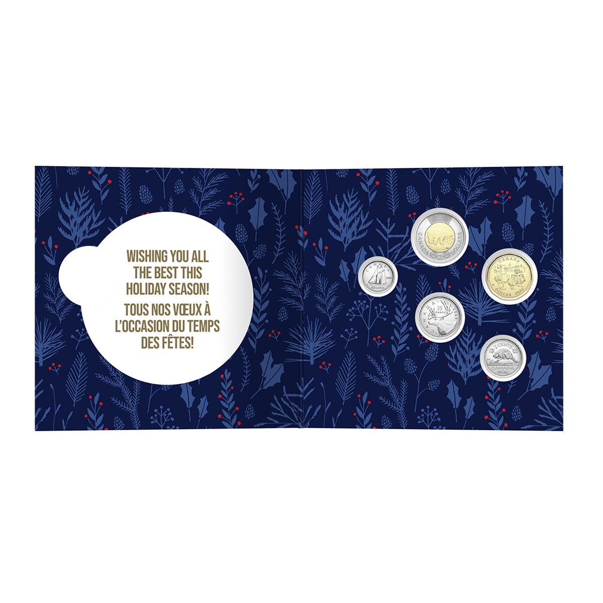 Canada - Coffret Dollars 2026 BU - Temps des Fêtes – Image 2