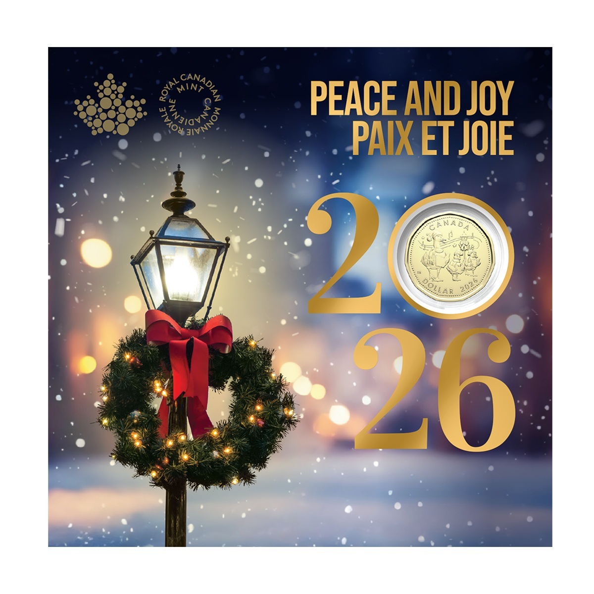 Canada - Coffret Dollars 2026 BU - Temps des Fêtes