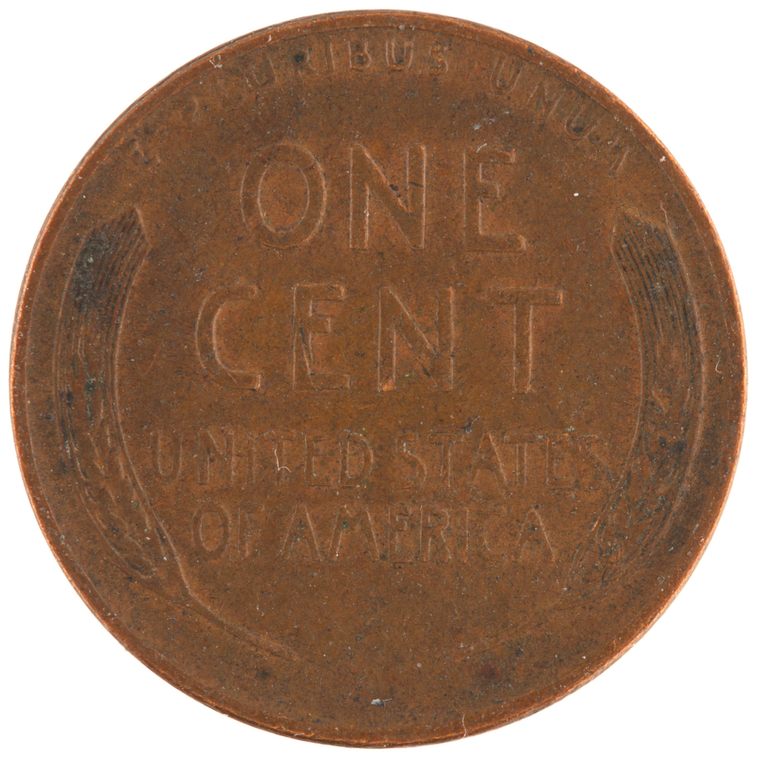 Etats-Unis d'Amérique - Pièce One Cent 1945 bronze - Lincoln / Epis de blé – Image 2
