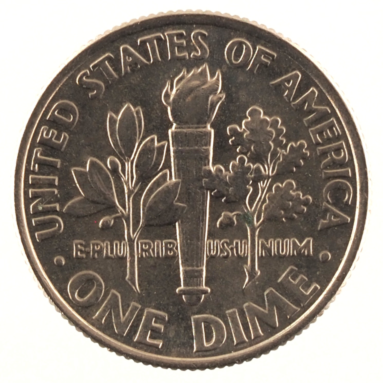 Etats-Unis d'Amérique - Pièce One Dime 2008 D cuivre plaqué cupro-nickel - Roosevelt – Image 2