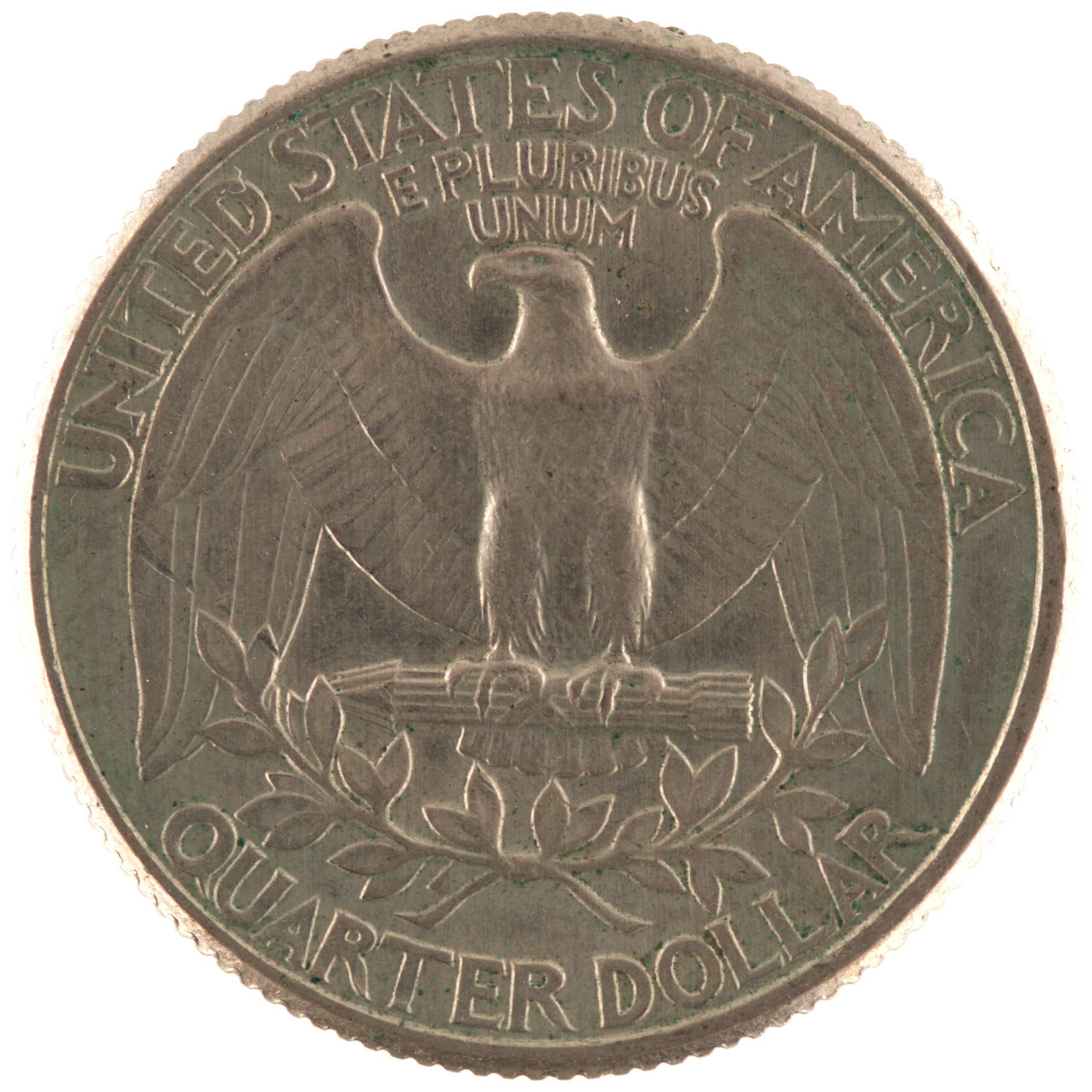 Etats-Unis d'Amérique - Pièce Quarter Dollar 1977 D cuivre plaqué cupro-nickel - Washington – Image 2