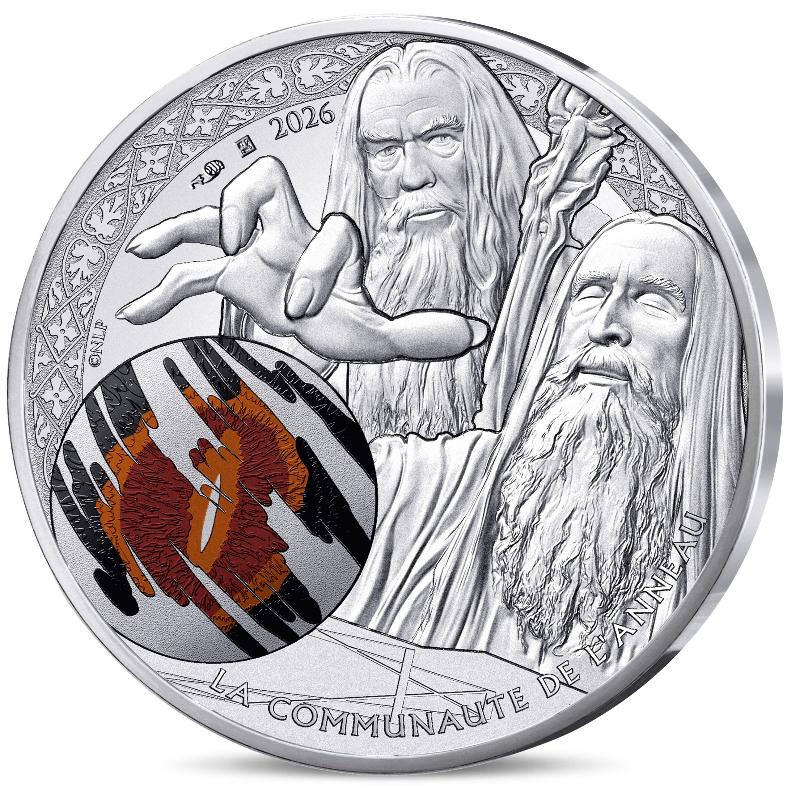 France - Pièce 10 Euro 2026 argent - Saruman et le Palantír