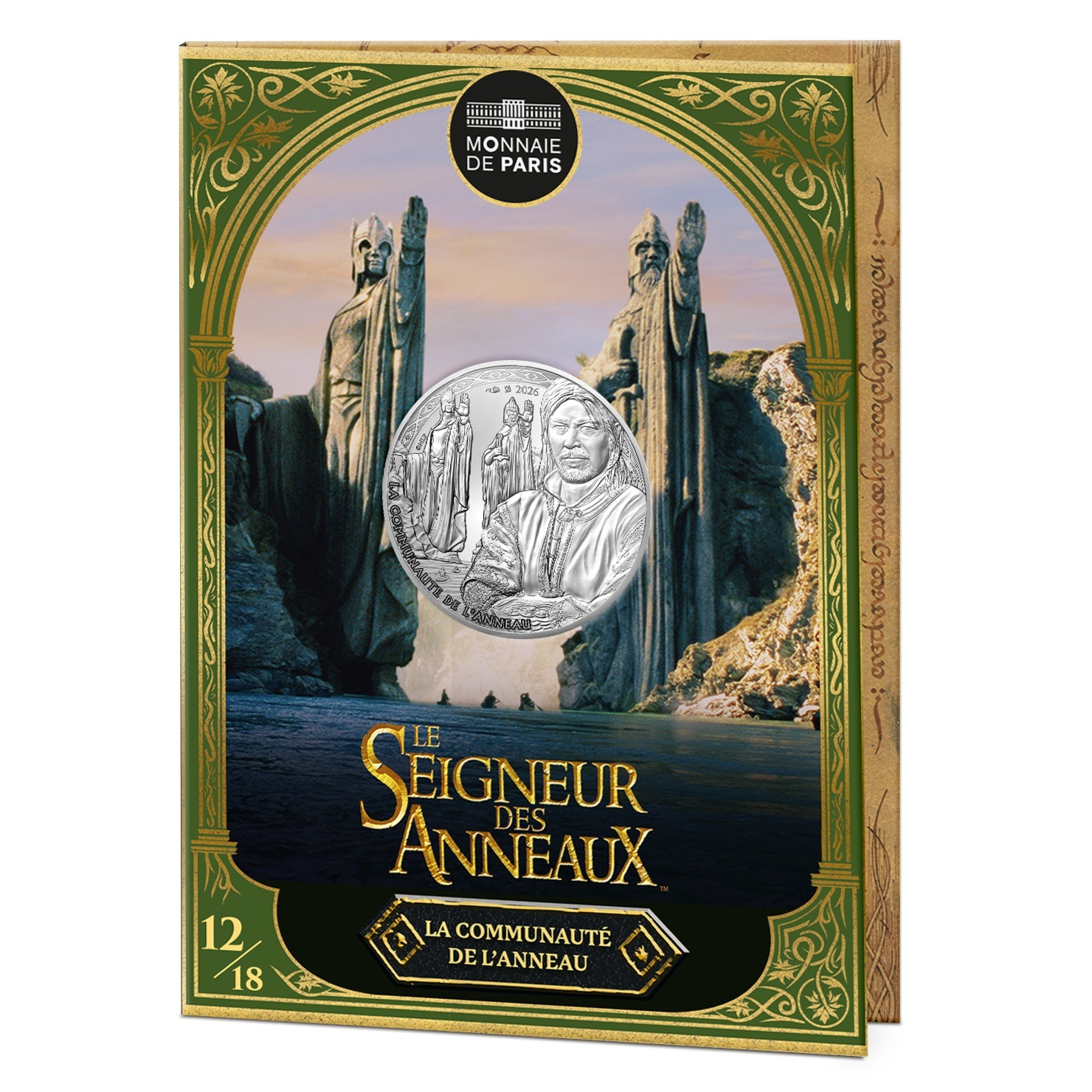 France - Pièce 10 Euro 2026 argent - Boromir et l'Anduin – Image 4