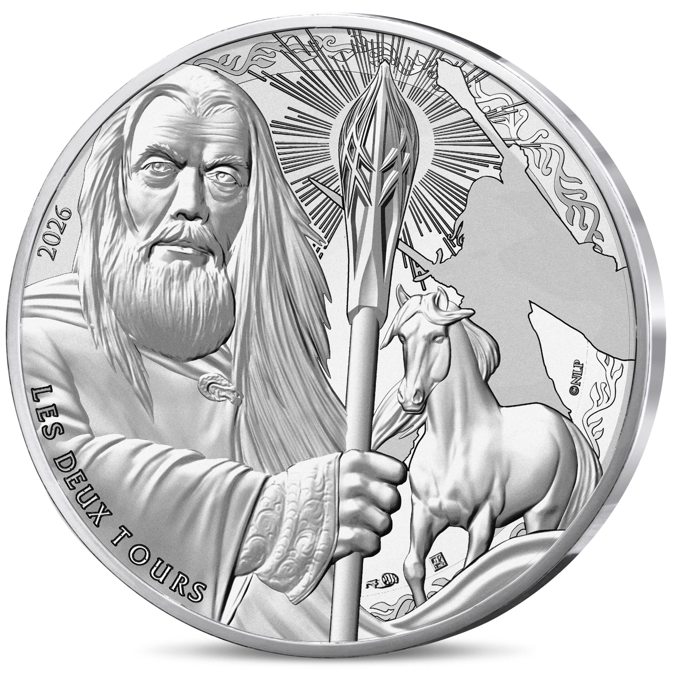 France - Pièce 10 Euro 2026 argent - Gandalf le Blanc