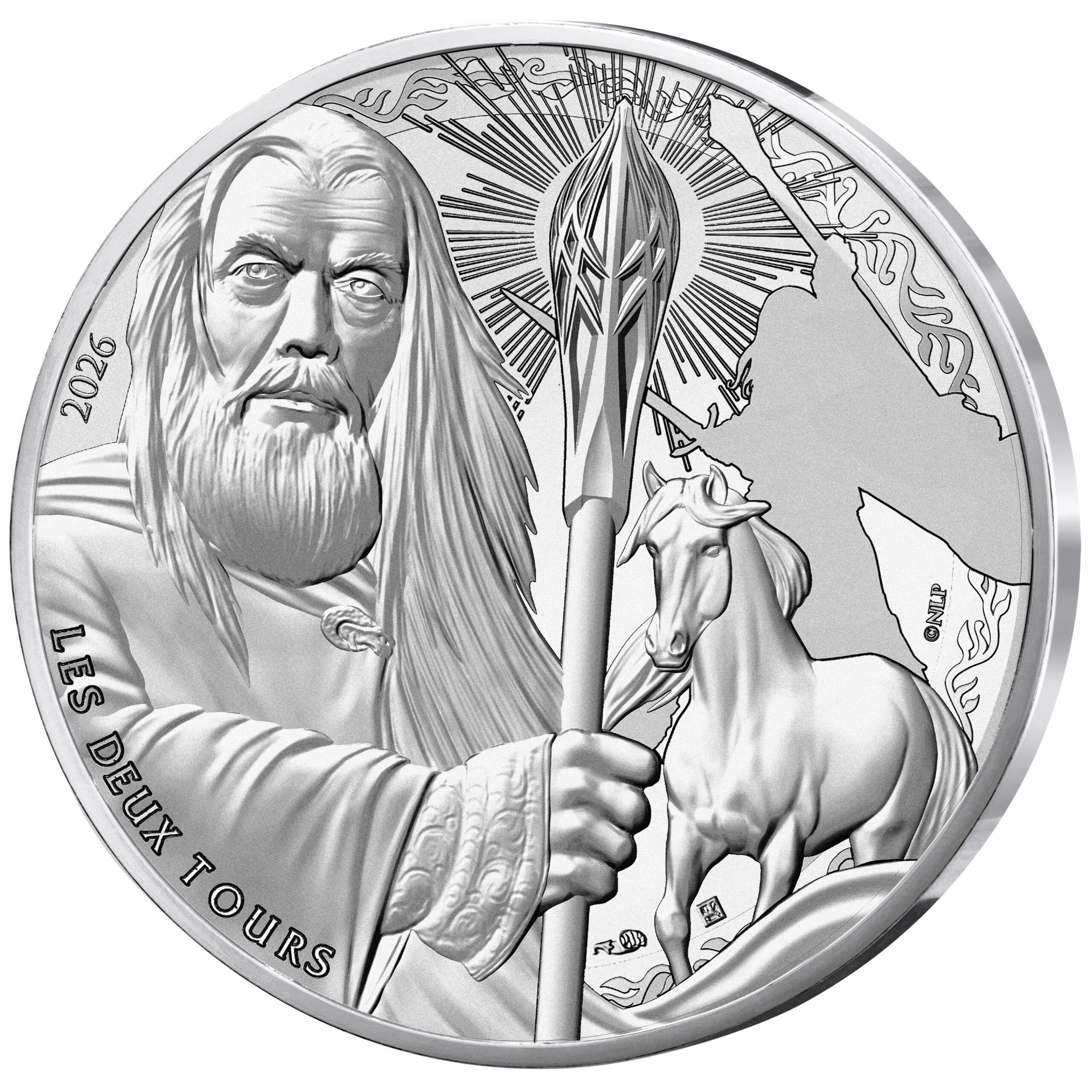 France - Pièce 10 Euro 2026 argent - Gandalf le Blanc – Image 5