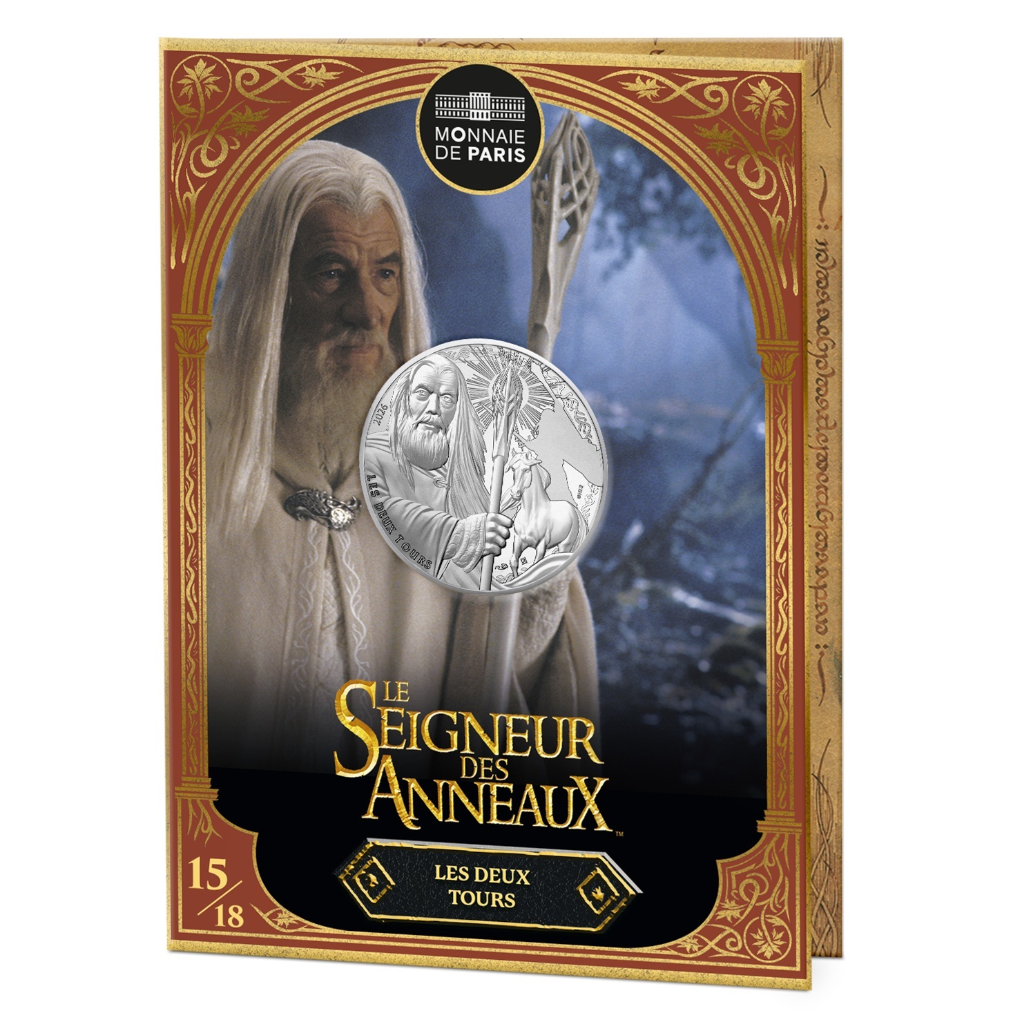 France - Pièce 10 Euro 2026 argent - Gandalf le Blanc – Image 4
