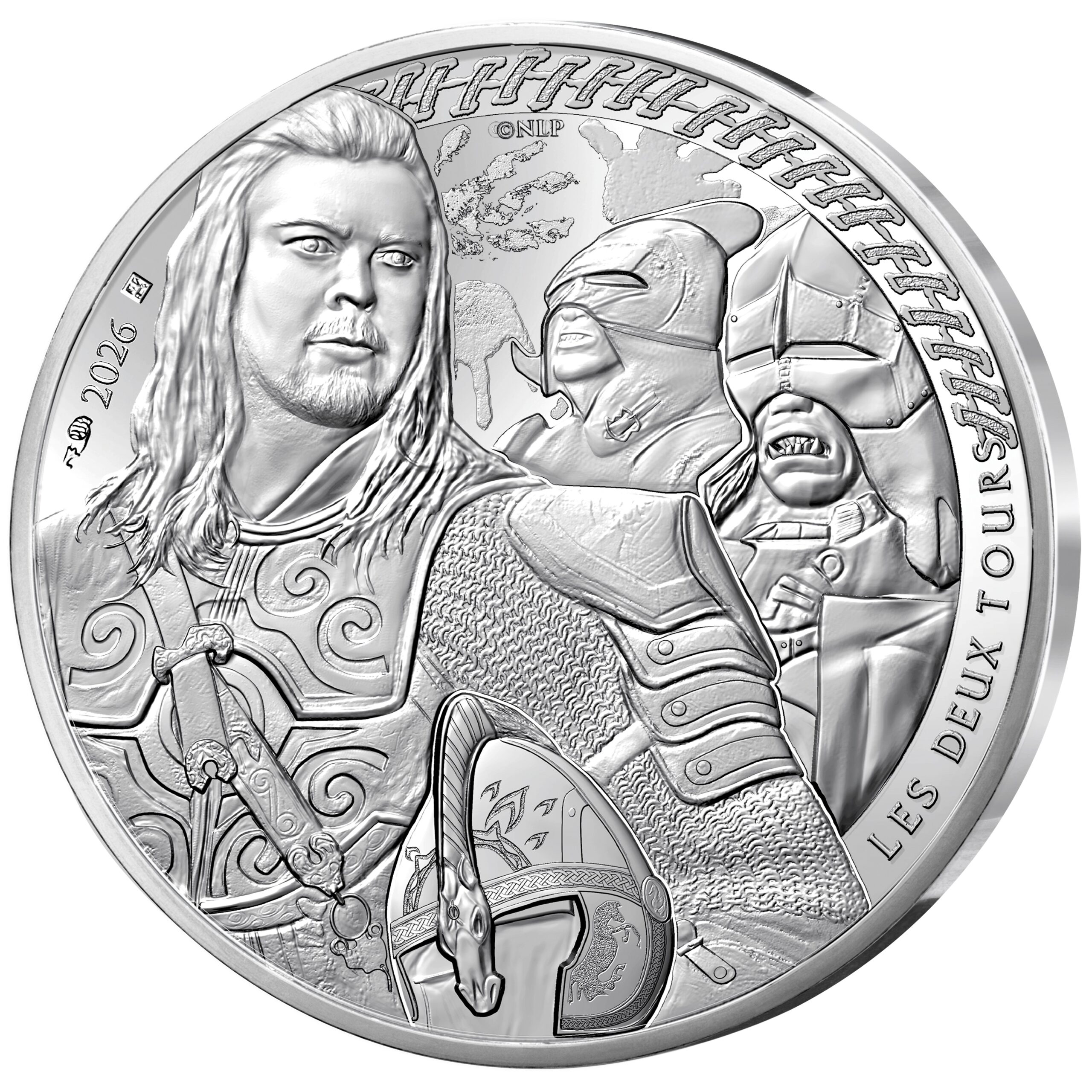 France - Pièce 10 Euro 2026 argent - Eomer et les Uruk-Hai – Image 5