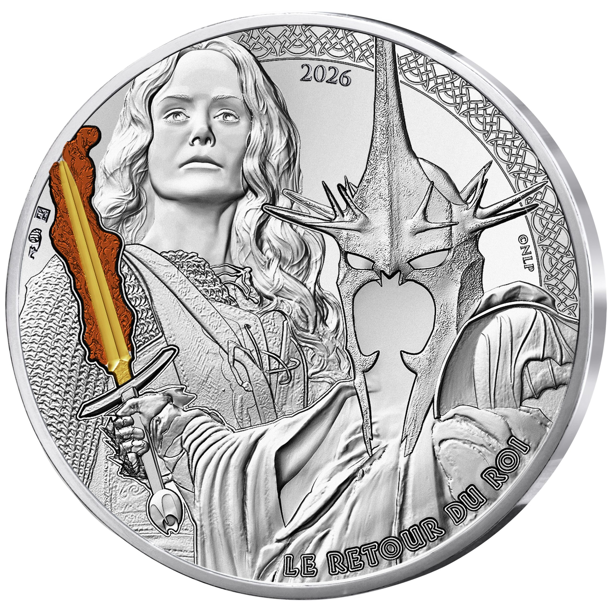 France - Pièce 10 Euro 2026 argent - Eowyn contre le Roi-Sorcier d'Angmar – Image 5