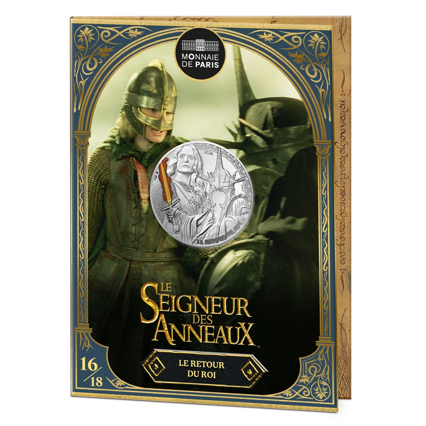 France - Pièce 10 Euro 2026 argent - Eowyn contre le Roi-Sorcier d'Angmar – Image 4