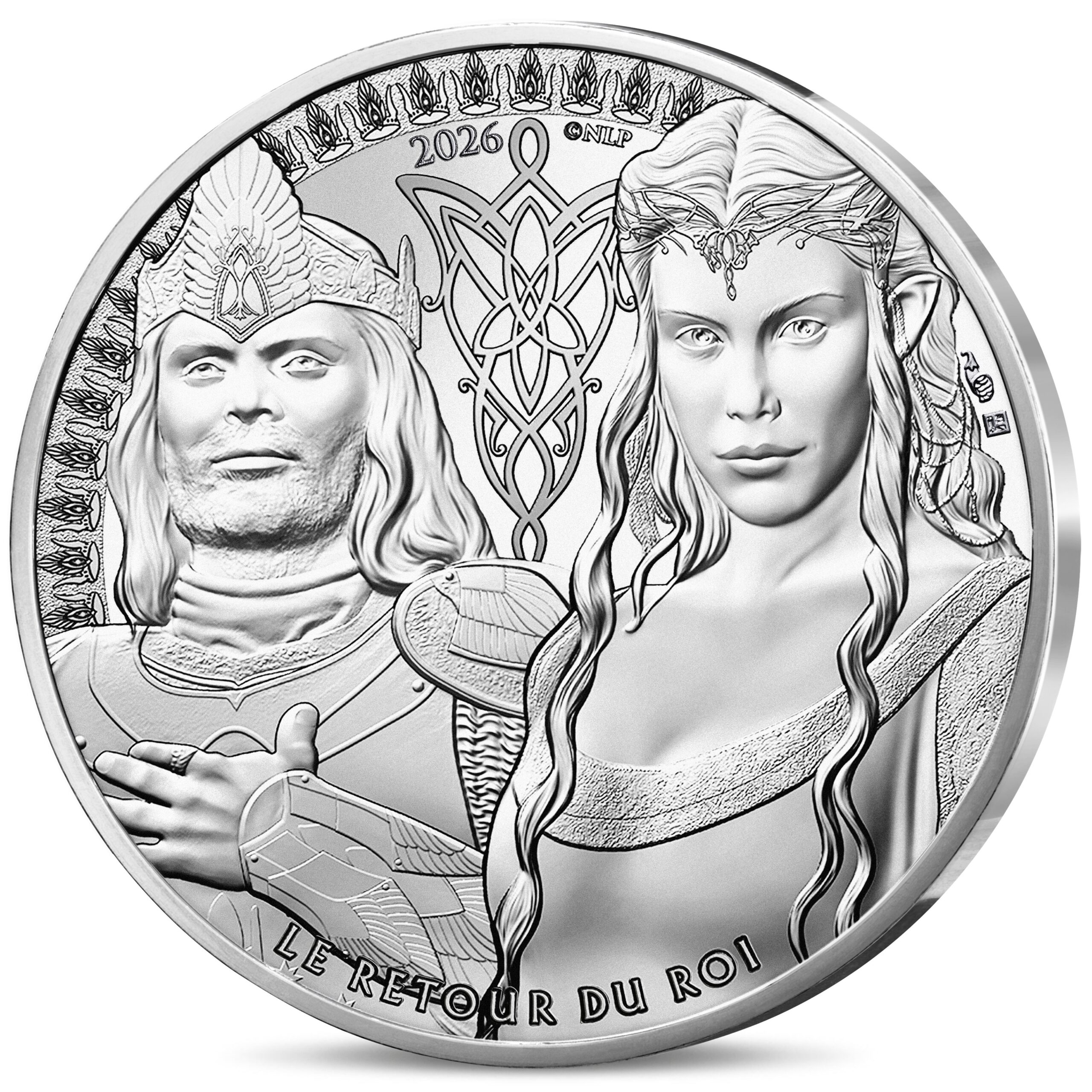 France - Pièce 10 Euro 2026 argent - Aragorn et Arwen
