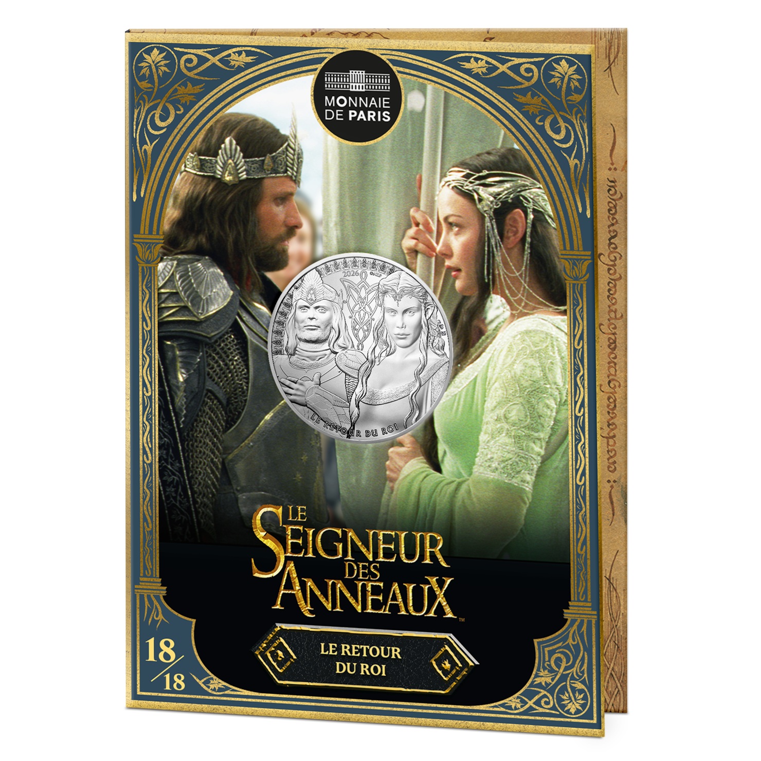 France - Pièce 10 Euro 2026 argent - Aragorn et Arwen – Image 4