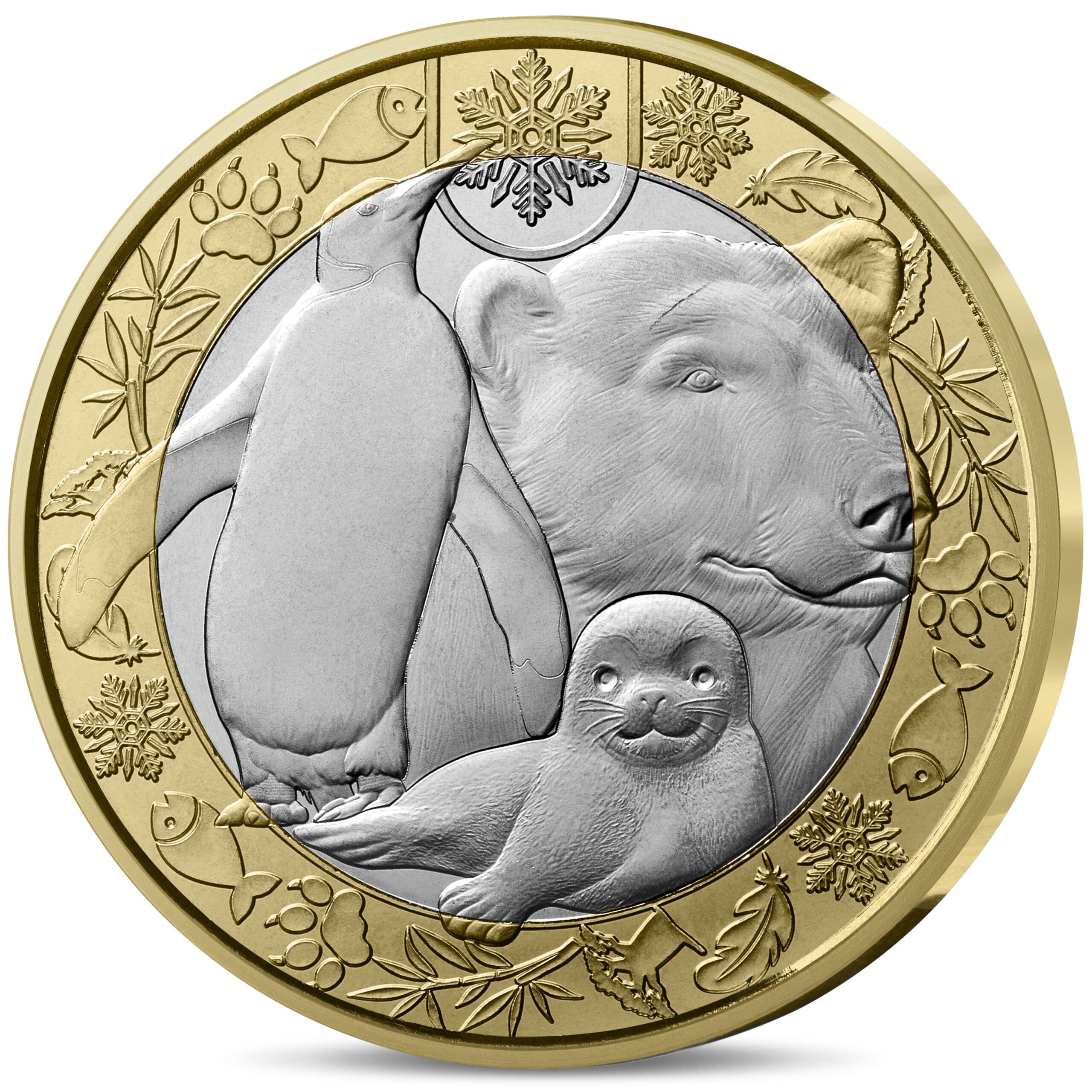 France - Pièce 5 Euro 2026 cuivre-nickel-zinc - Animaux polaires