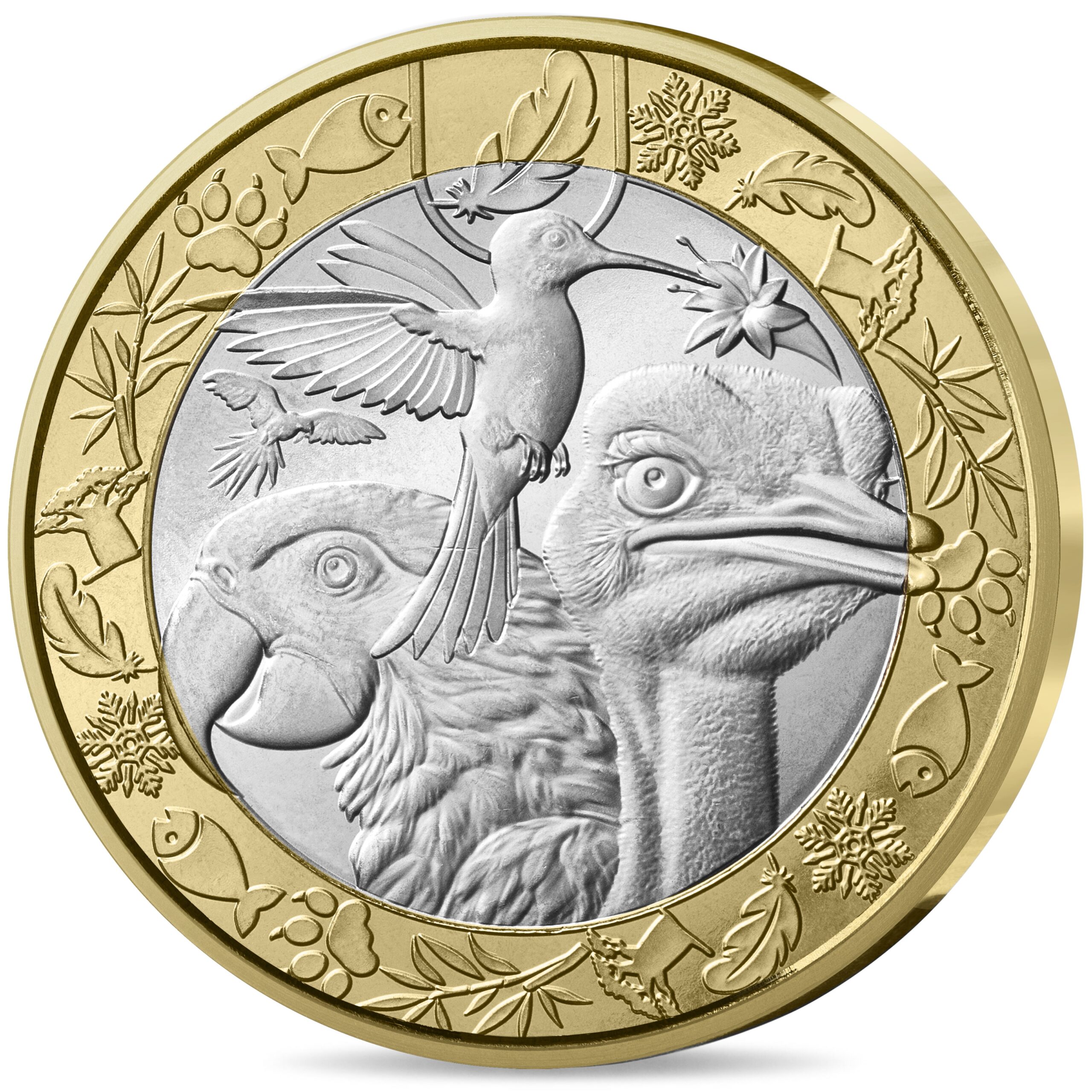 France - Pièce 5 Euro 2026 cuivre-nickel-zinc - Oiseaux