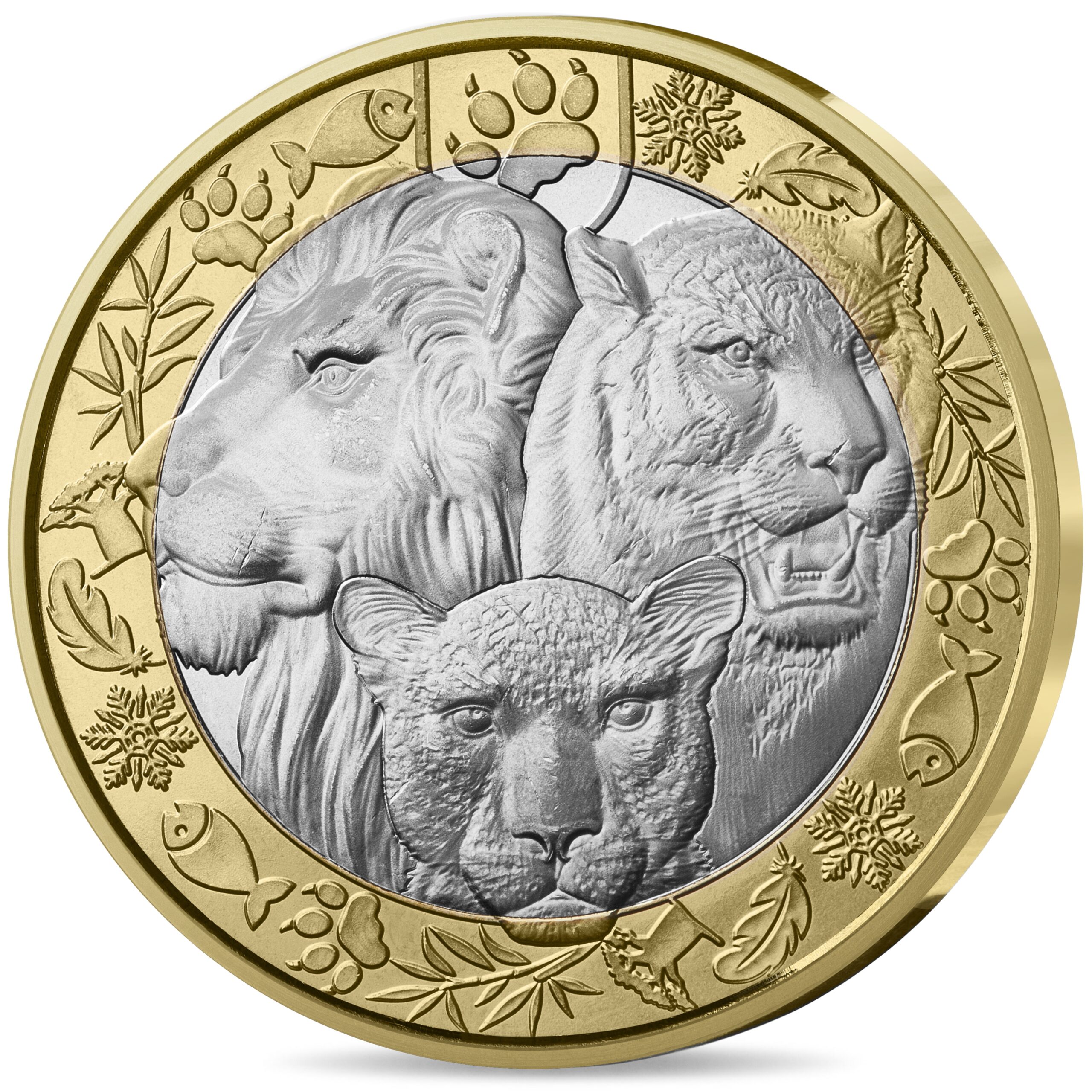 France - Pièce 5 Euro 2026 cuivre-nickel-zinc - Félins