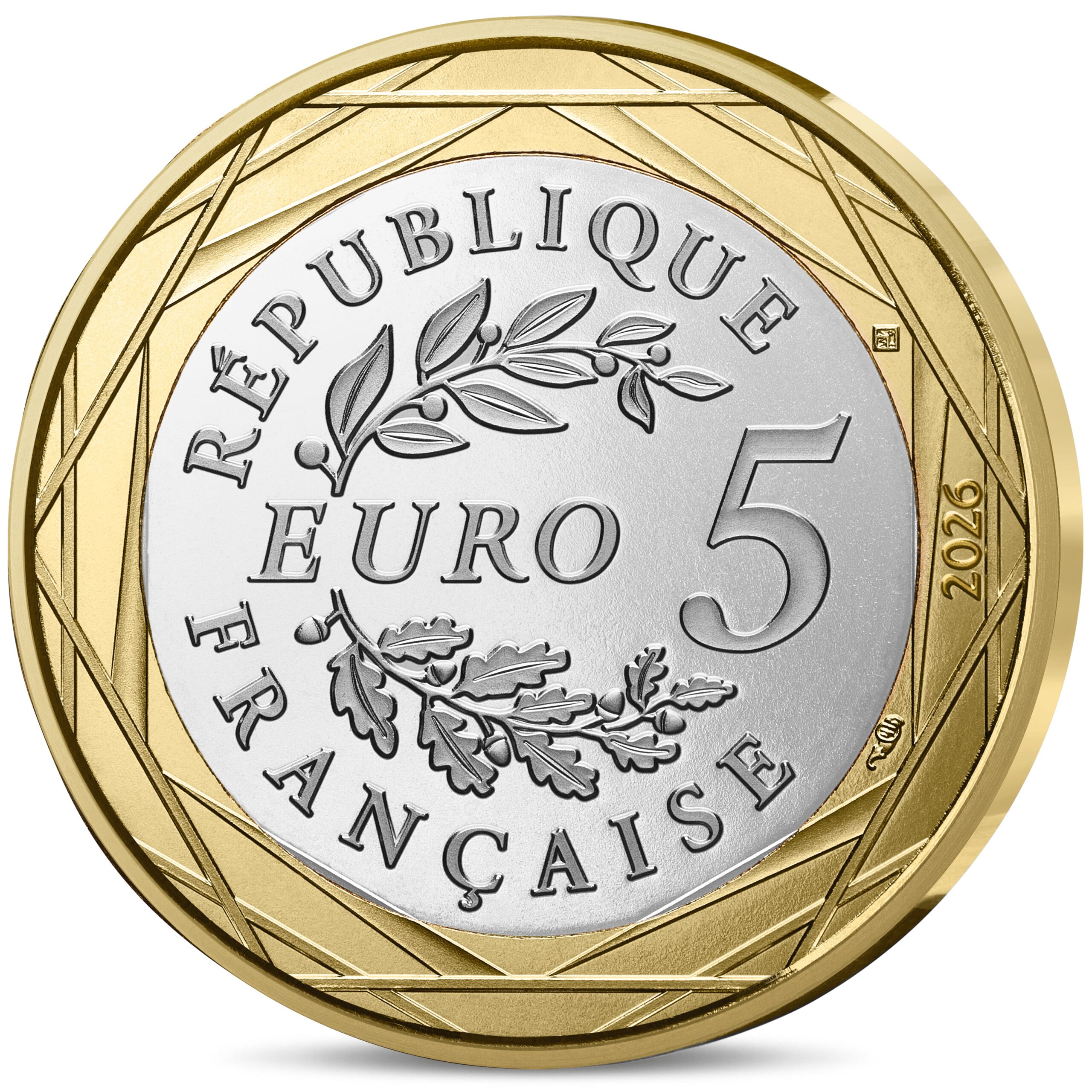 France - Pièce 5 Euro 2026 cuivre-nickel-zinc - Félins – Image 2