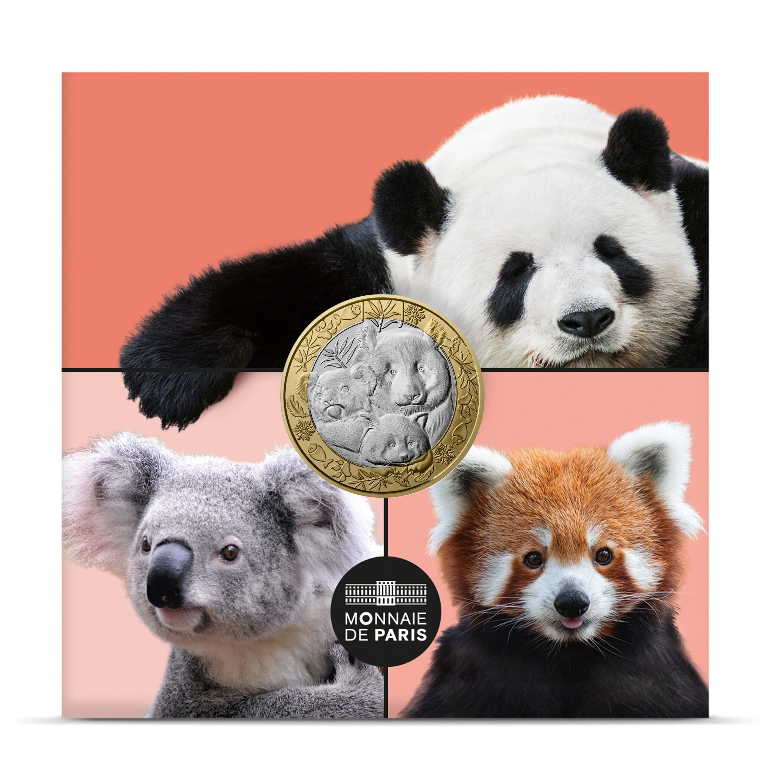 France - Pièce 5 Euro 2026 cuivre-nickel-zinc - Koala et pandas – Image 3