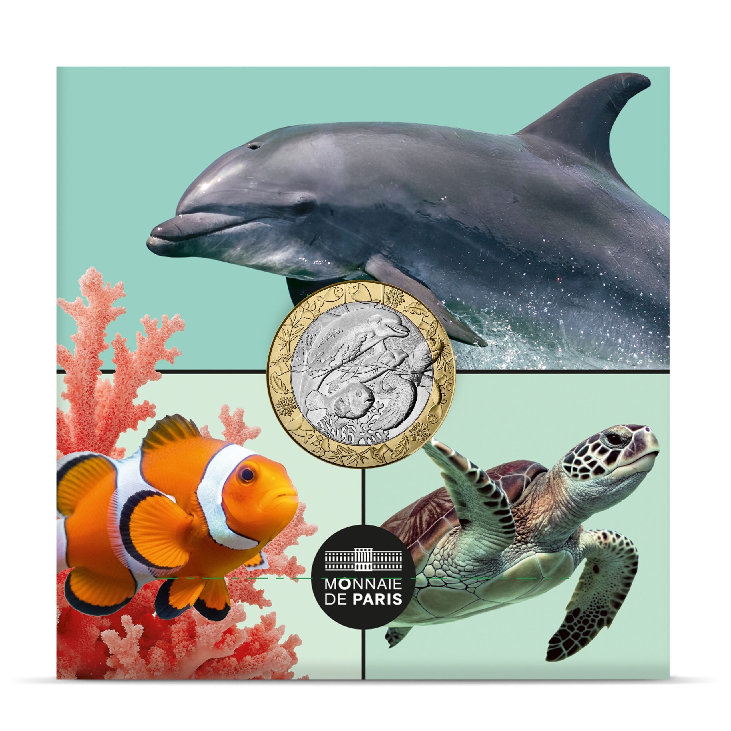 France - Pièce 5 Euro 2026 cuivre-nickel-zinc - Animaux marins – Image 3