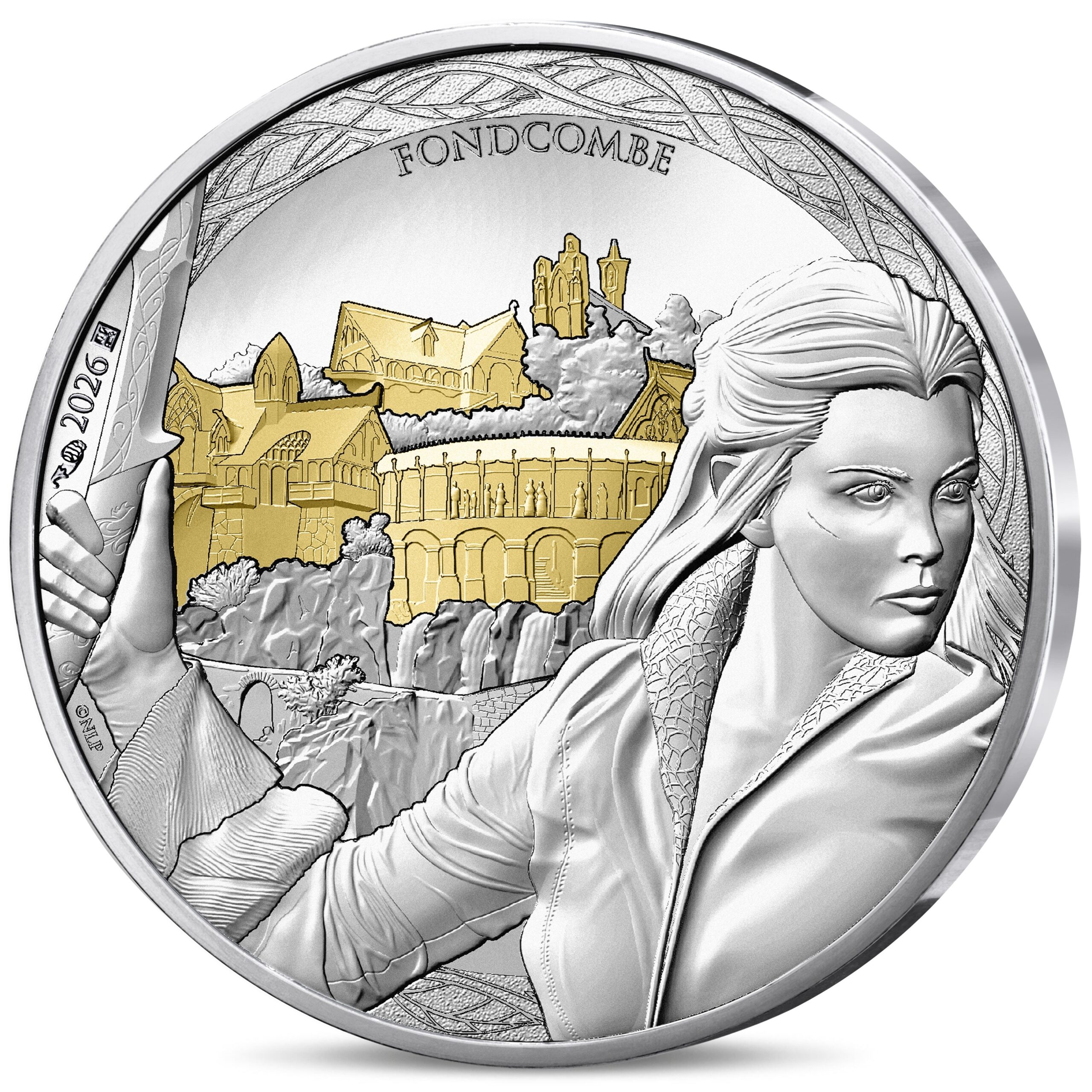 France - Pièce 50 Euro 2026 argent - Arwen et Fondcombe