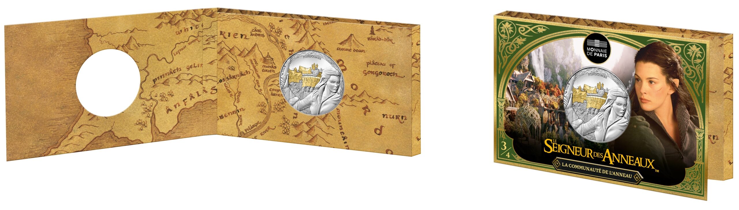 France - Pièce 50 Euro 2026 argent - Arwen et Fondcombe – Image 3