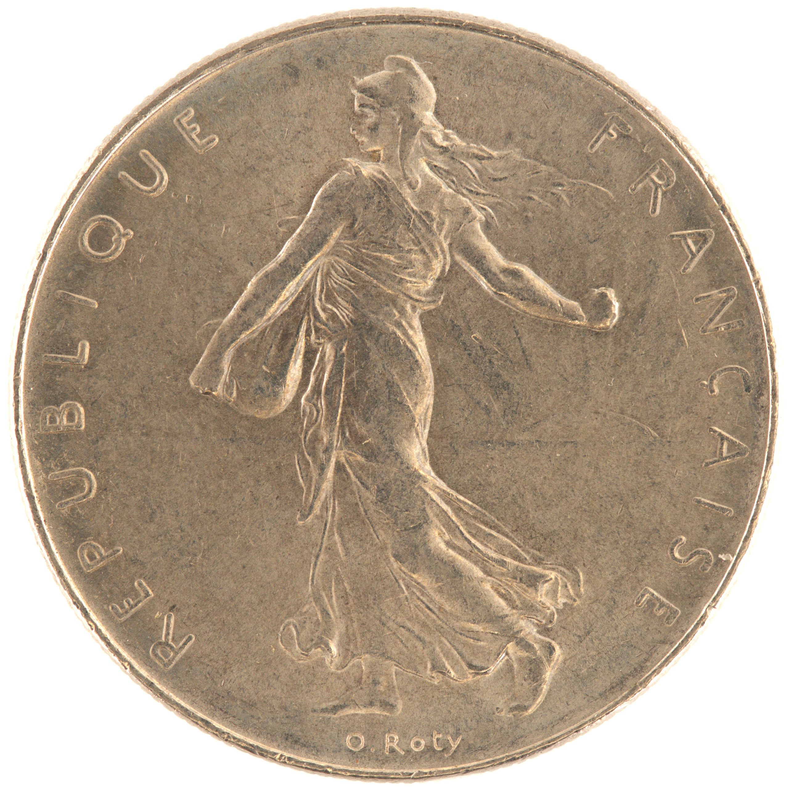 France - Pièce 1 Franc 1975 nickel - Semeuse – Image 2