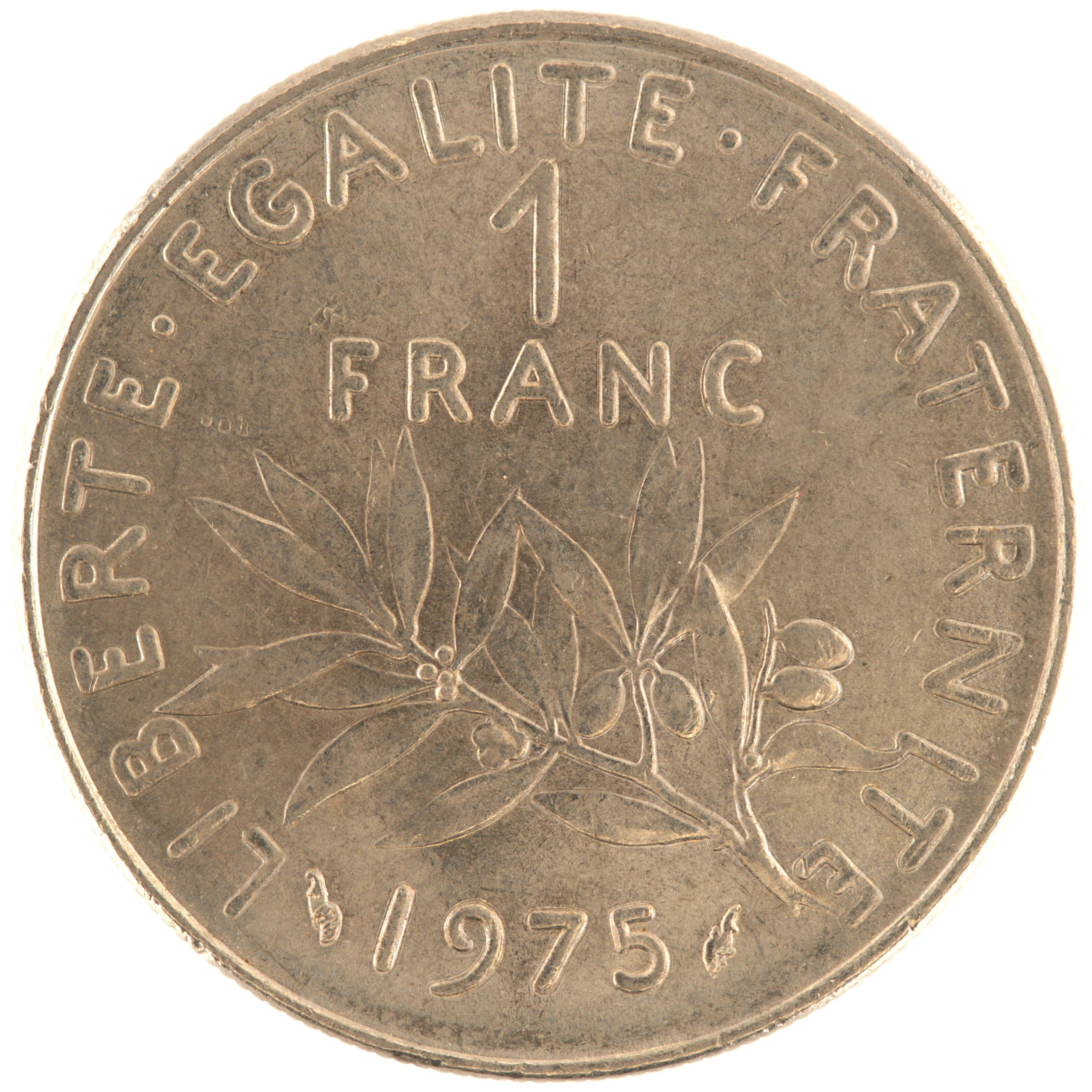 France - Pièce 1 Franc 1975 nickel - Semeuse