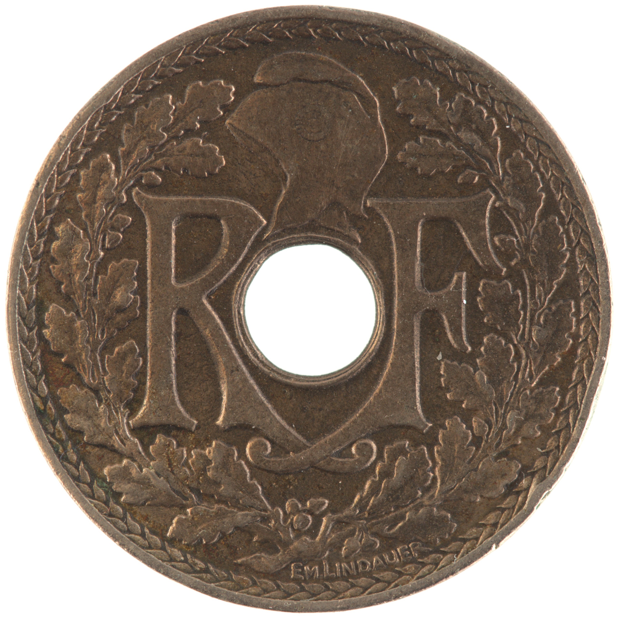France - Pièce 10 Centimes 1931 cupro-nickel - Lindauer – Image 2