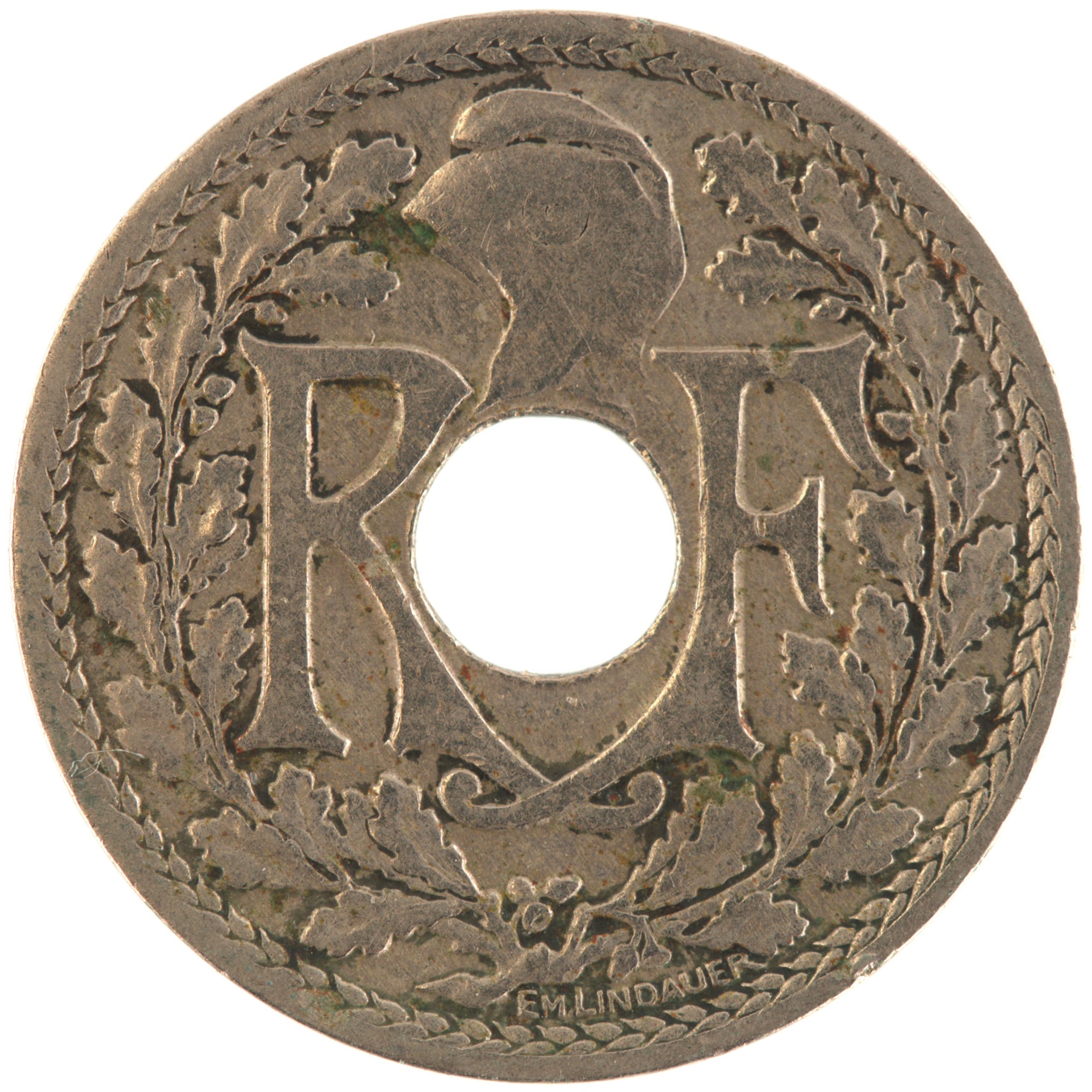 France - Pièce 10 Centimes 1931 cupro-nickel - Lindauer – Image 2