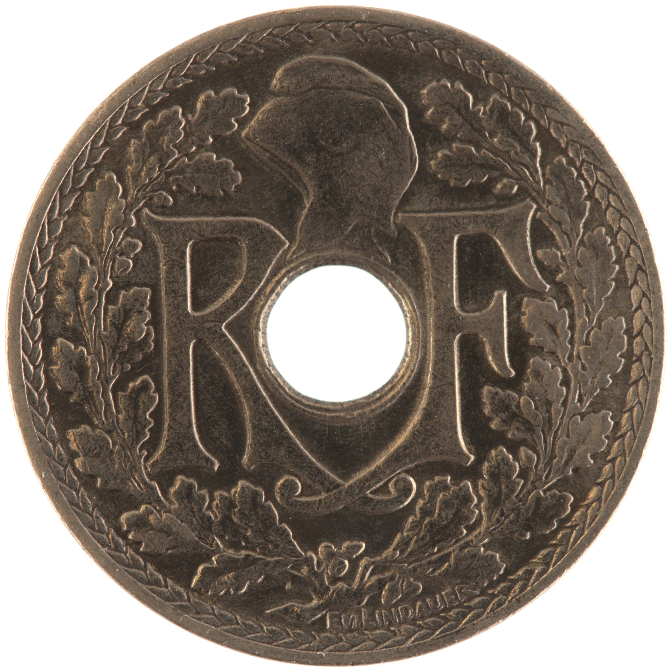 France - Pièce 10 Centimes 1932 cupro-nickel - Lindauer – Image 2