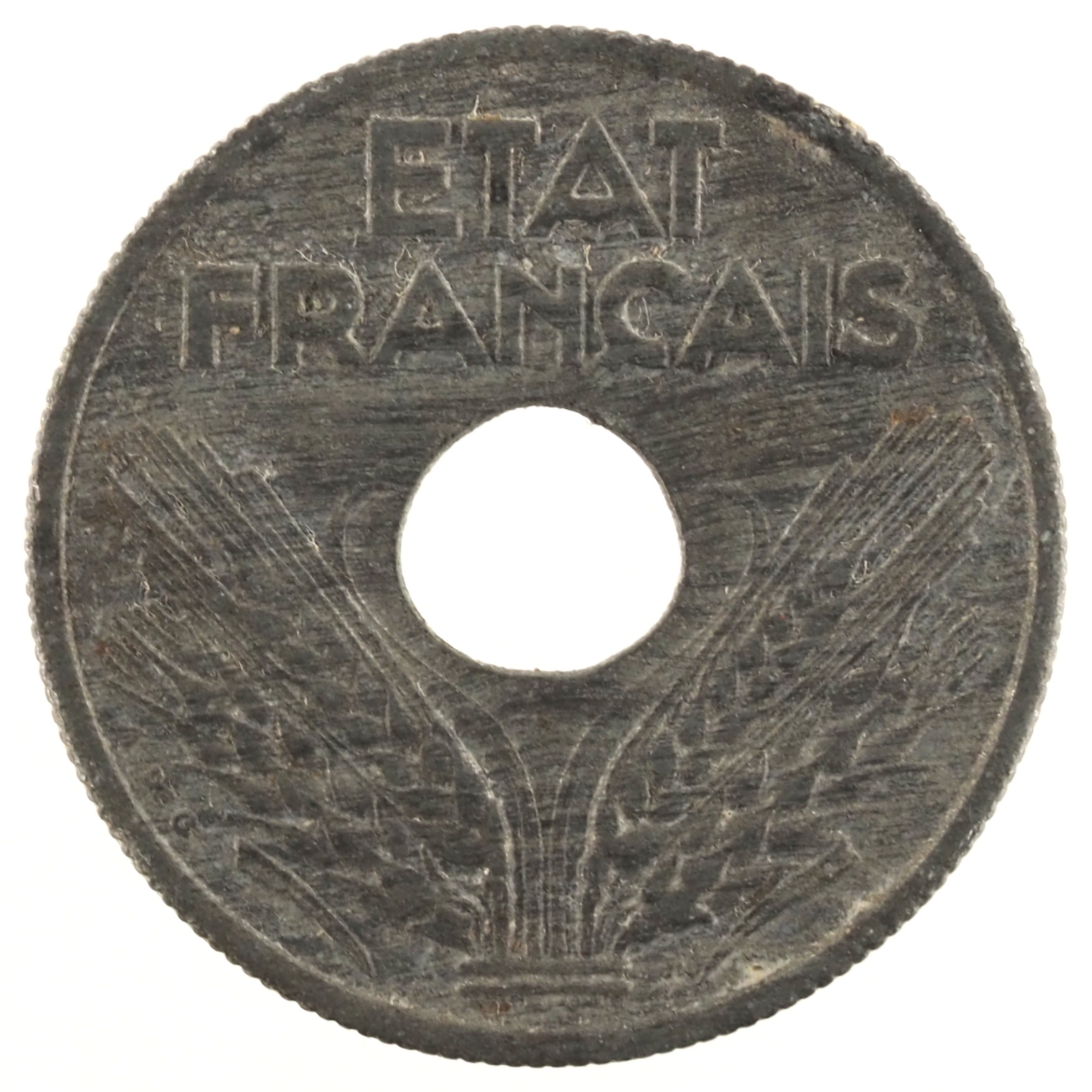 France - Pièce 10 Centimes 1941 zinc - Etat Français, grand module – Image 2
