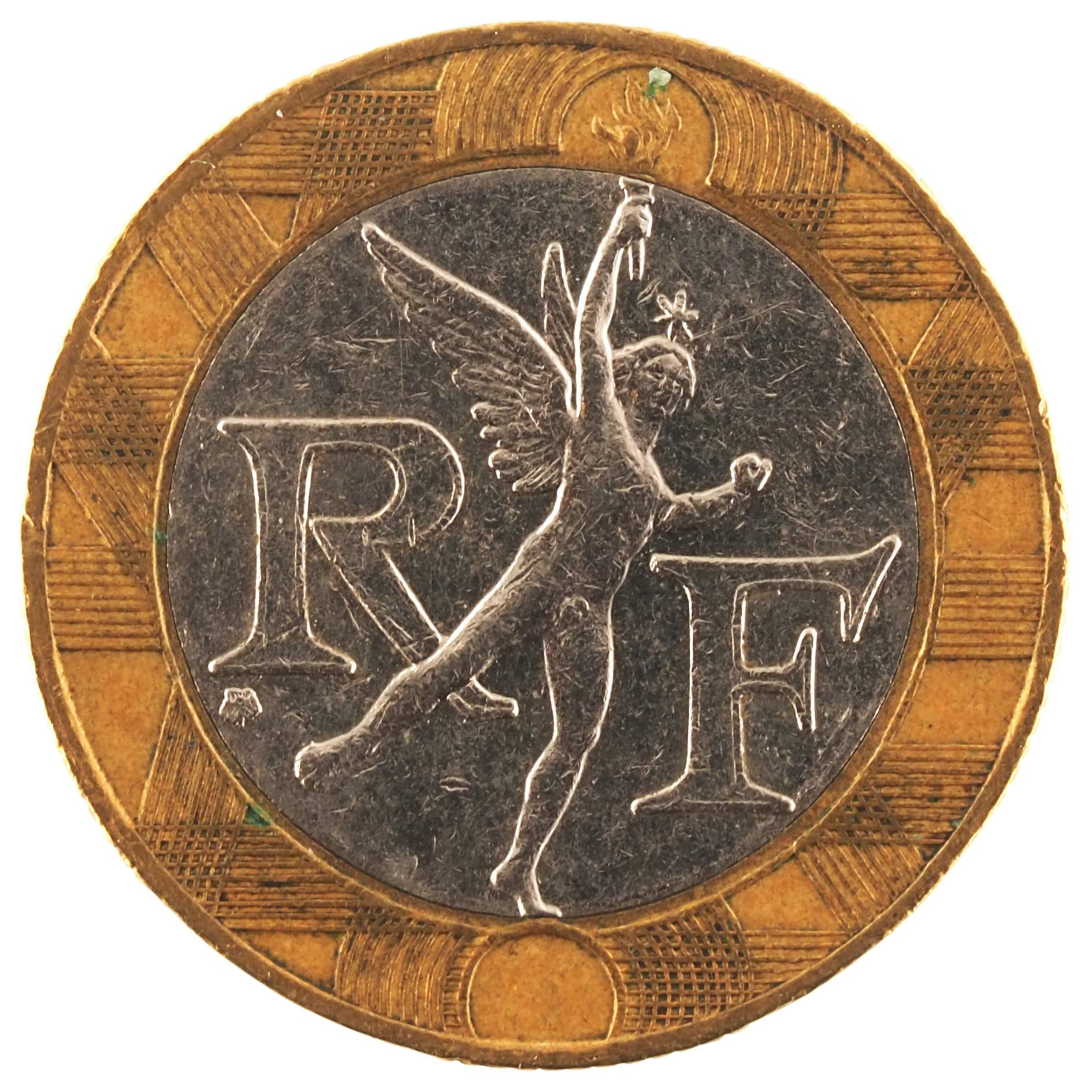 France - Pièce 10 Francs 1989 bronze-aluminium et nickel - Génie de la Bastille – Image 2