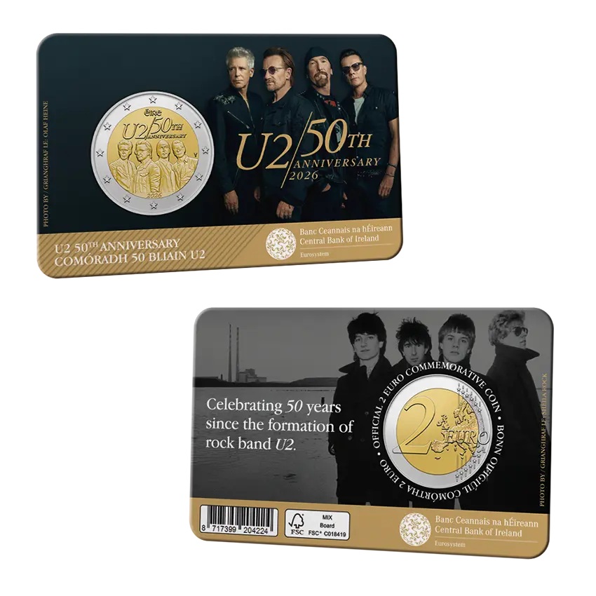 Irlande - Pièce 2 Euro 2026 cupro-nickel et nickel-laiton BU - U2 – Image 5